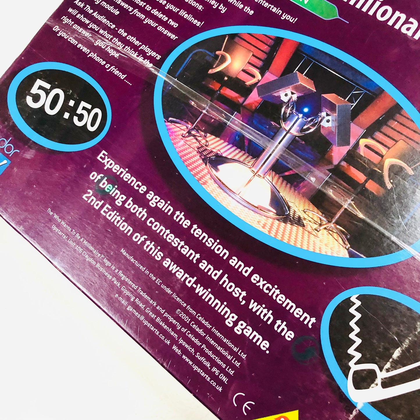 Who Wants To Be A Millionaire Board Game (2001) 2nd Edition ITV New Sealed Retro