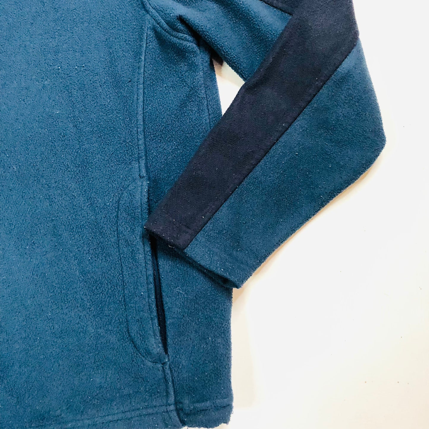 Regatta Mens Teal Blue Hedman Outdoor Walking Hiking Fleece Jacket Size Medium