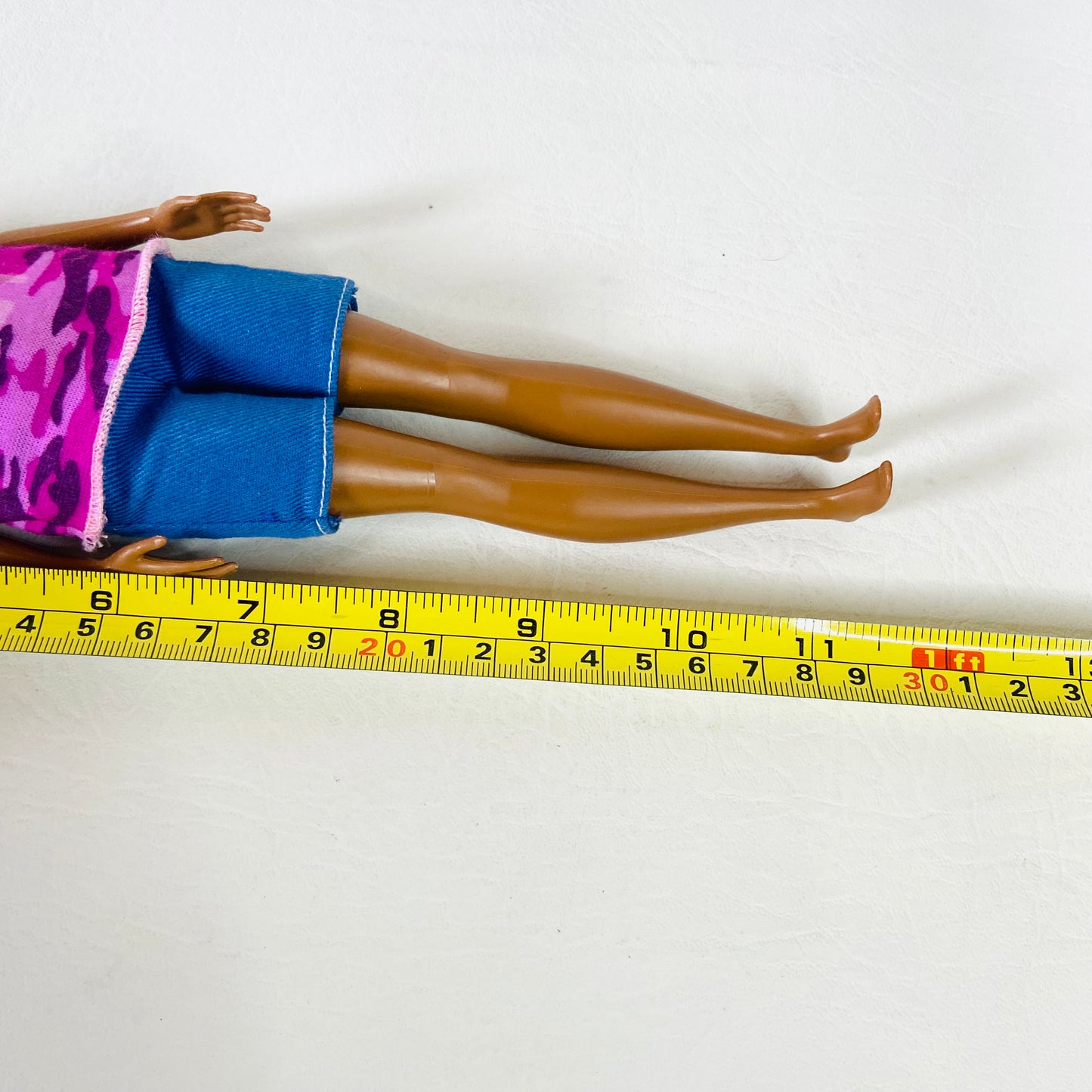 Barbie Fashionistas Doll #128 (GHP98) Good Vibes Only Summer Black Hair (No Shoes or Watch)