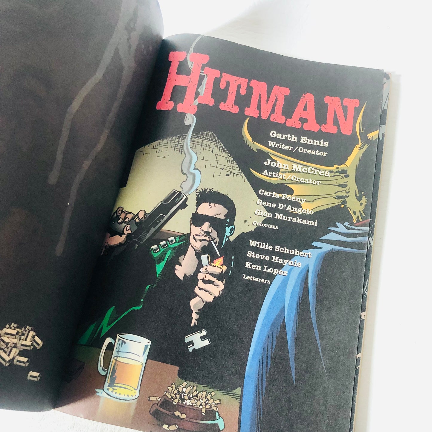 Hitman by Garth Ennis & John McCrea DC Comics 1997 Graphic Novel Paperback
