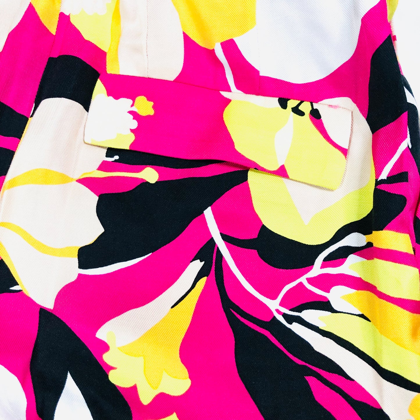 Ted Baker Thiana Belted Floral Print Shorts Pink & Yellow Size 0 (UK 6-8) NEW