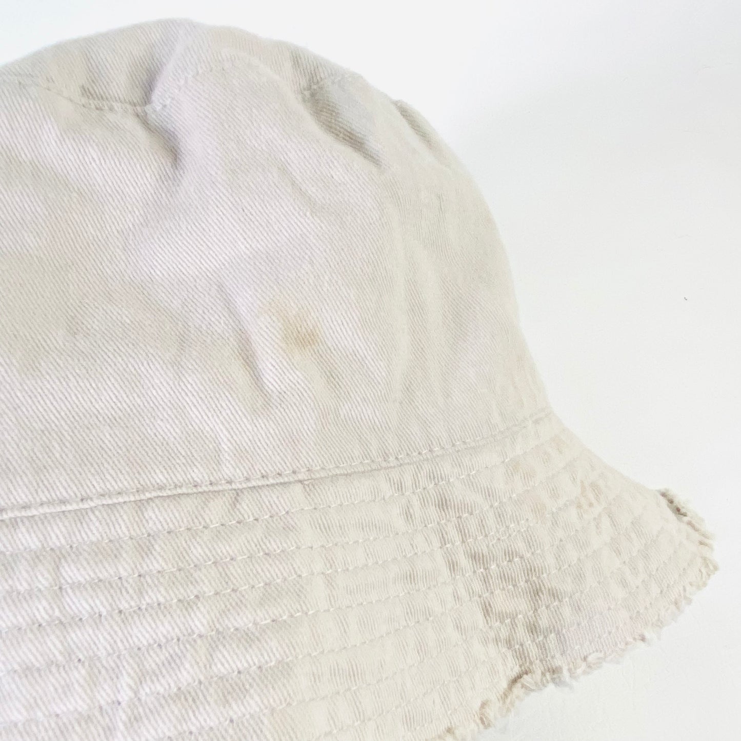 M&Co Kids | Beige Stone | Wave Surf | 100% Cotton | Bucket Hat 90's Y2K Summer | M/L