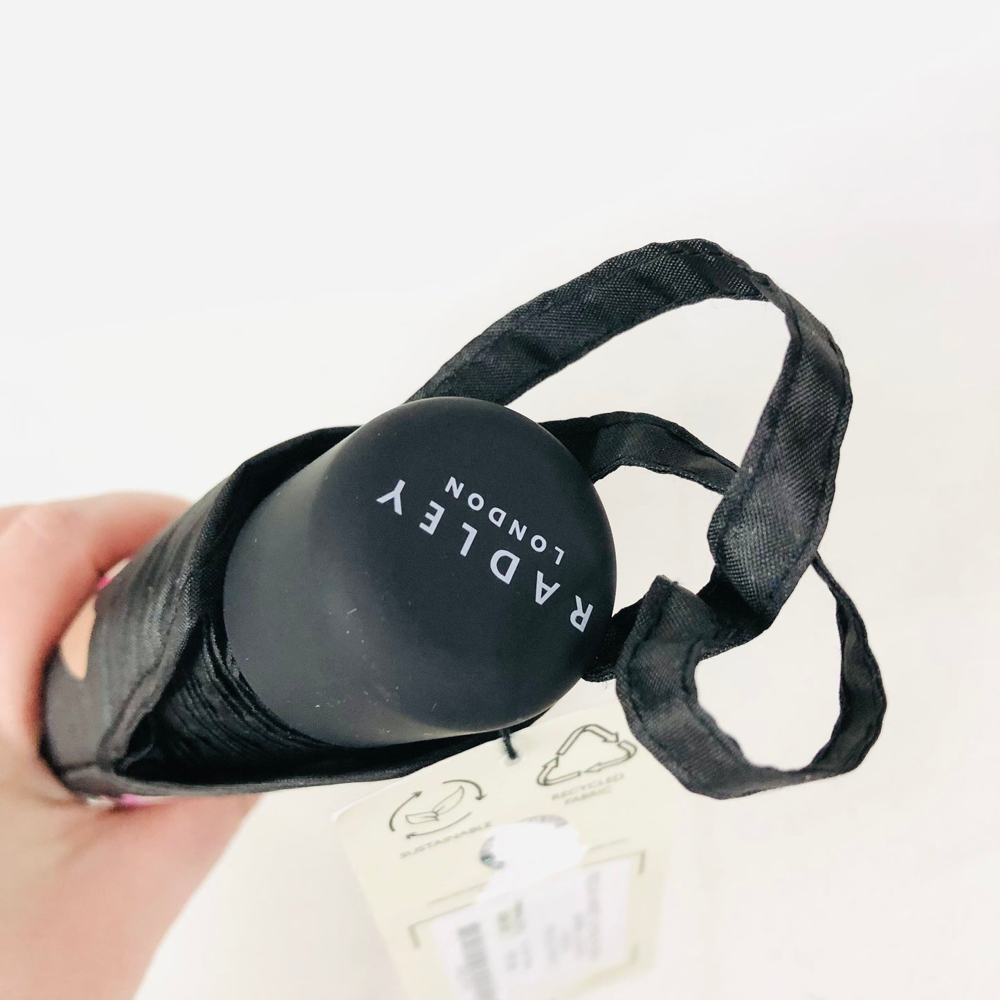Radley London ‘Feeling Sweet’ Ice Cream Black Foldaway Umbrella NEW RRP £31