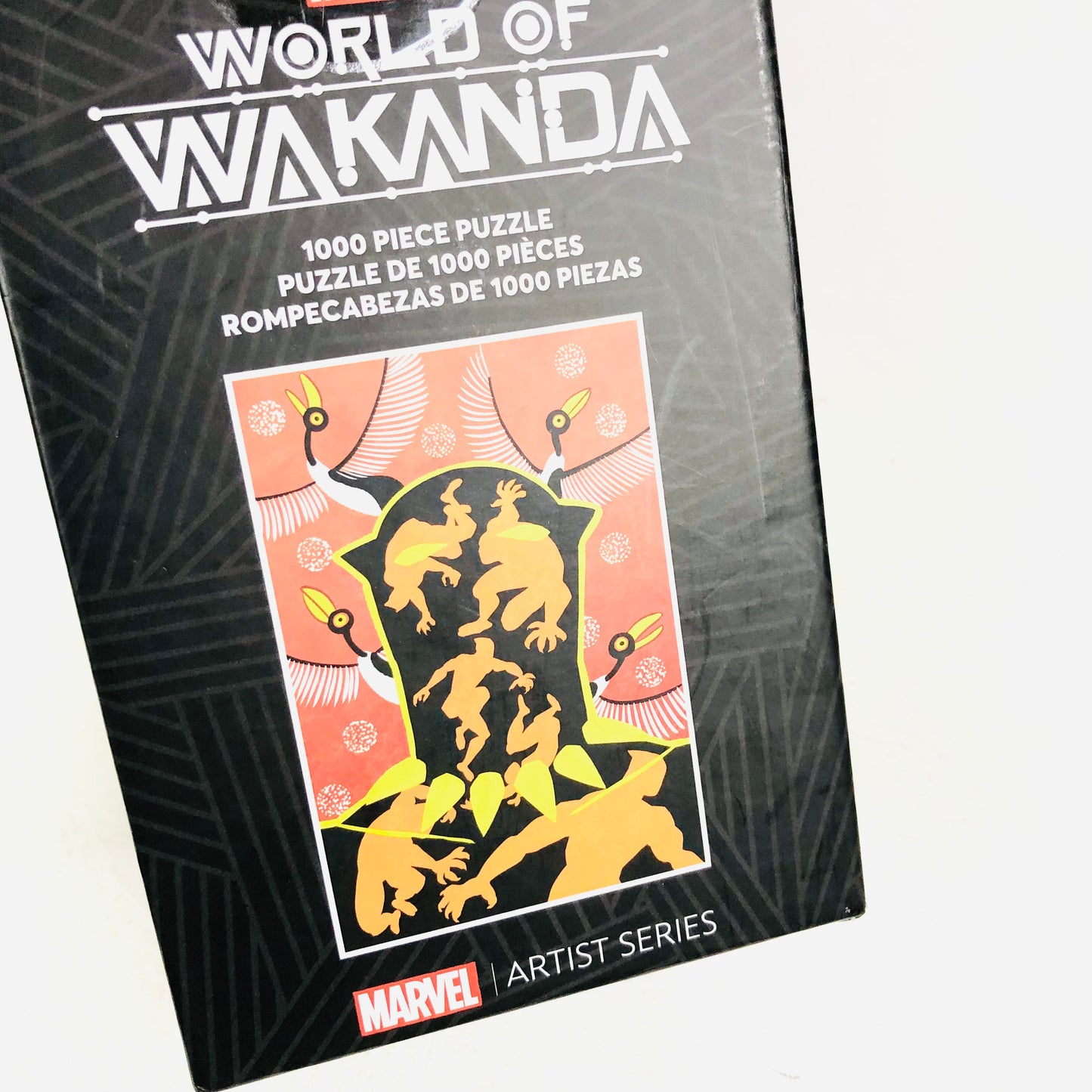 Black Panther World Of Wakanda Marvel Artist Series Disney Store 1000 Piece Jigsaw Puzzle NEW
