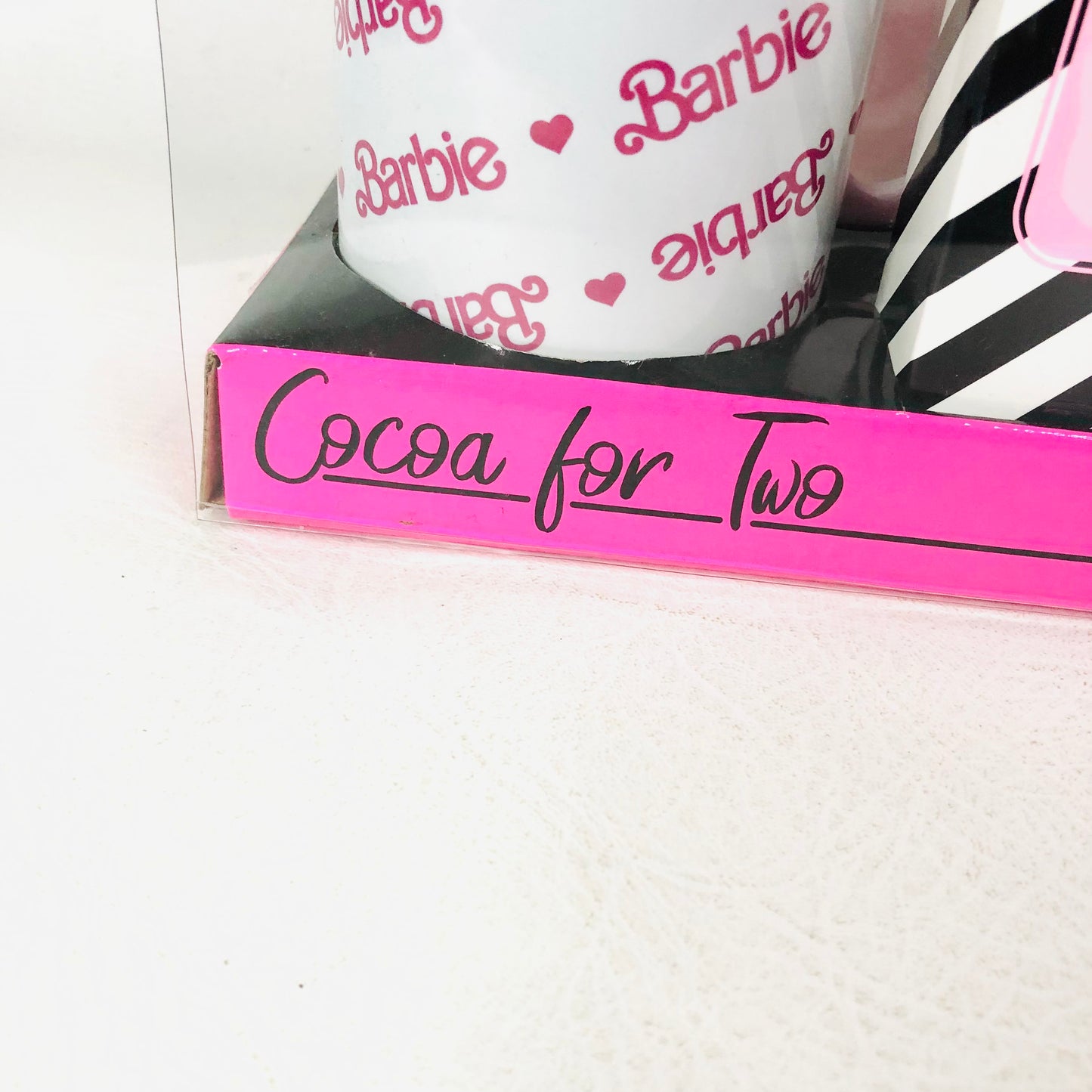 Barbie The Movie Barbie & Ken Ceramic Cocoa Mugs Set Of Two His And Hers NEW