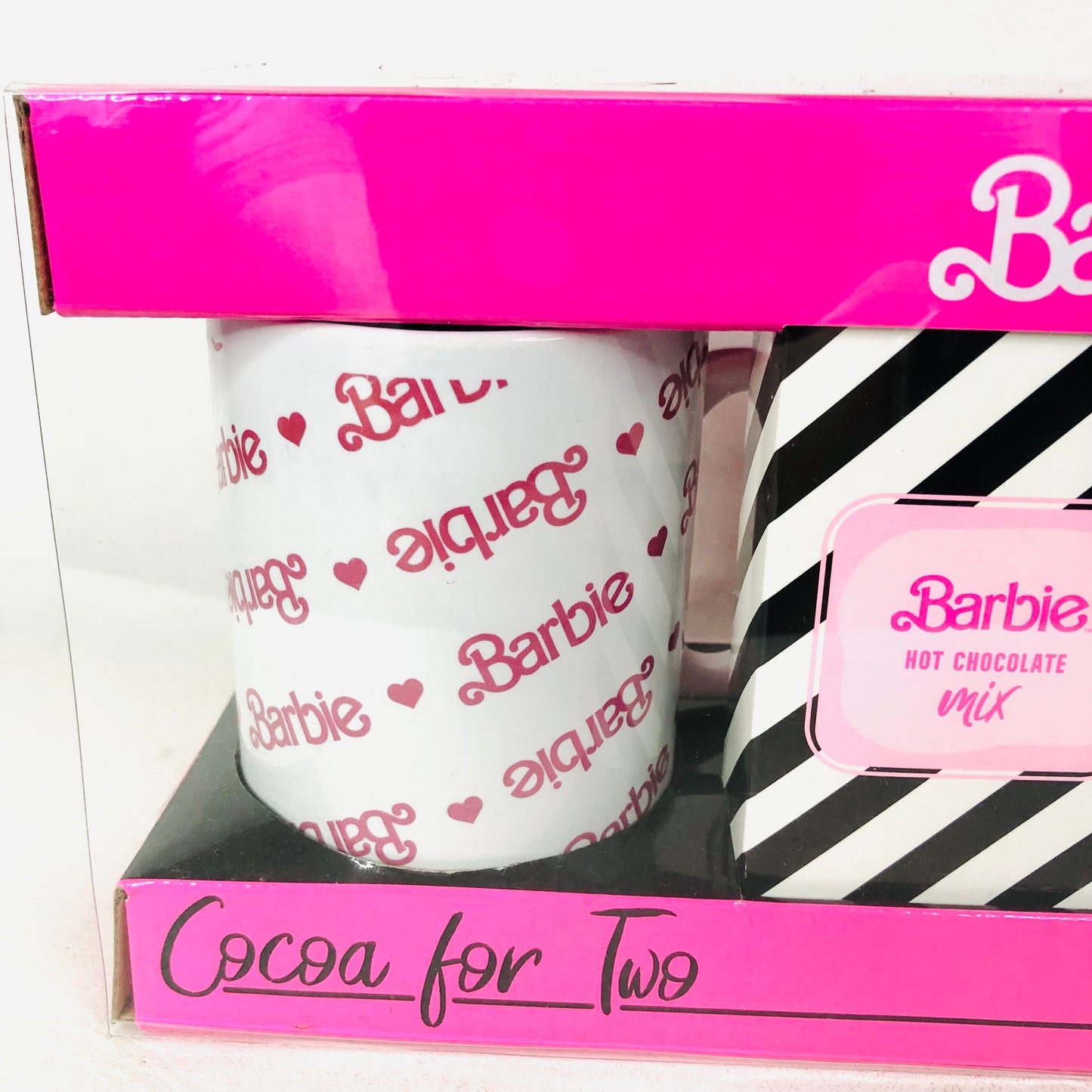 Barbie The Movie Barbie & Ken Ceramic Cocoa Mugs Set Of Two His And Hers NEW