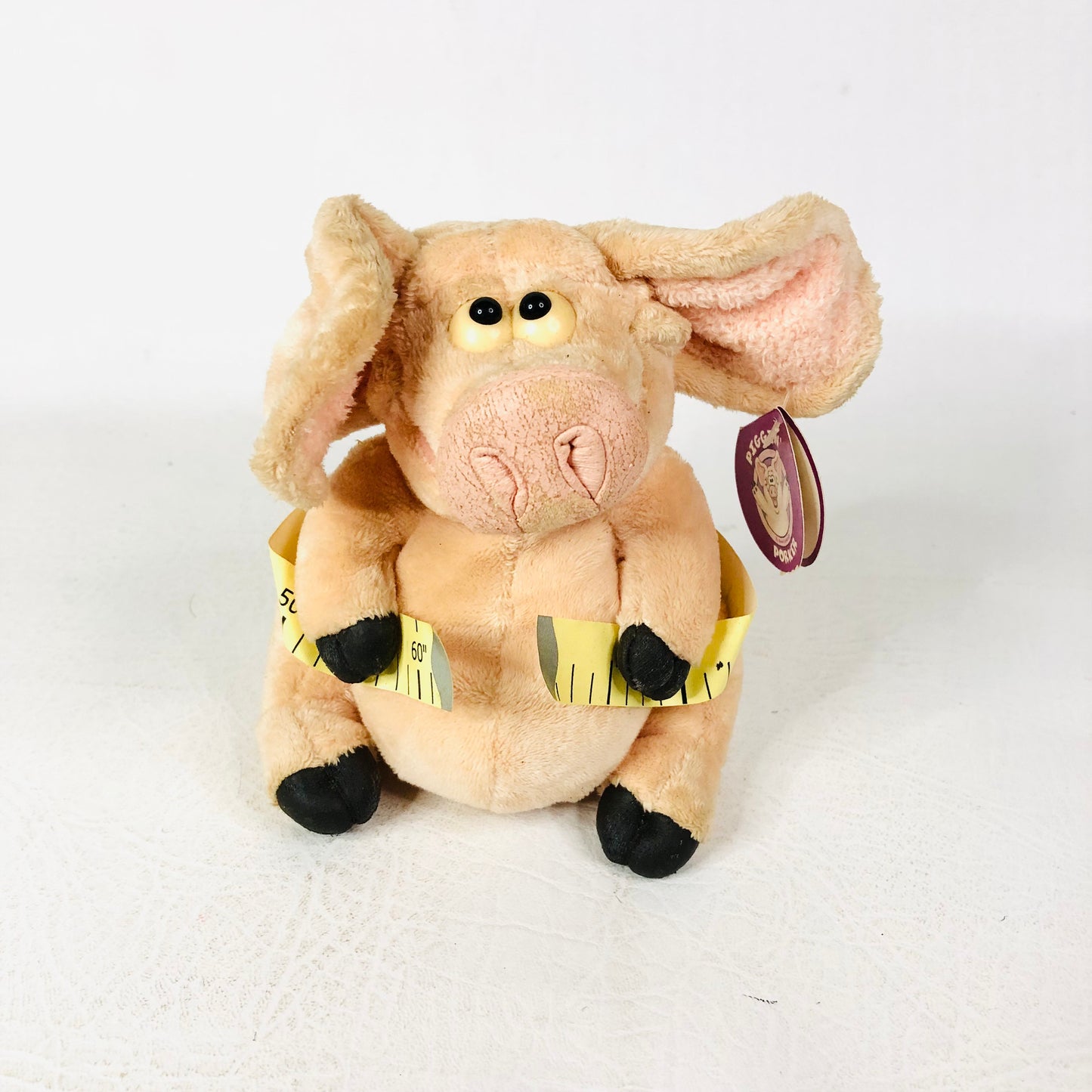 Piggin’ Big Ears Novelty Plush Porker Weight loss Tape Measure Y2K Soft Toy