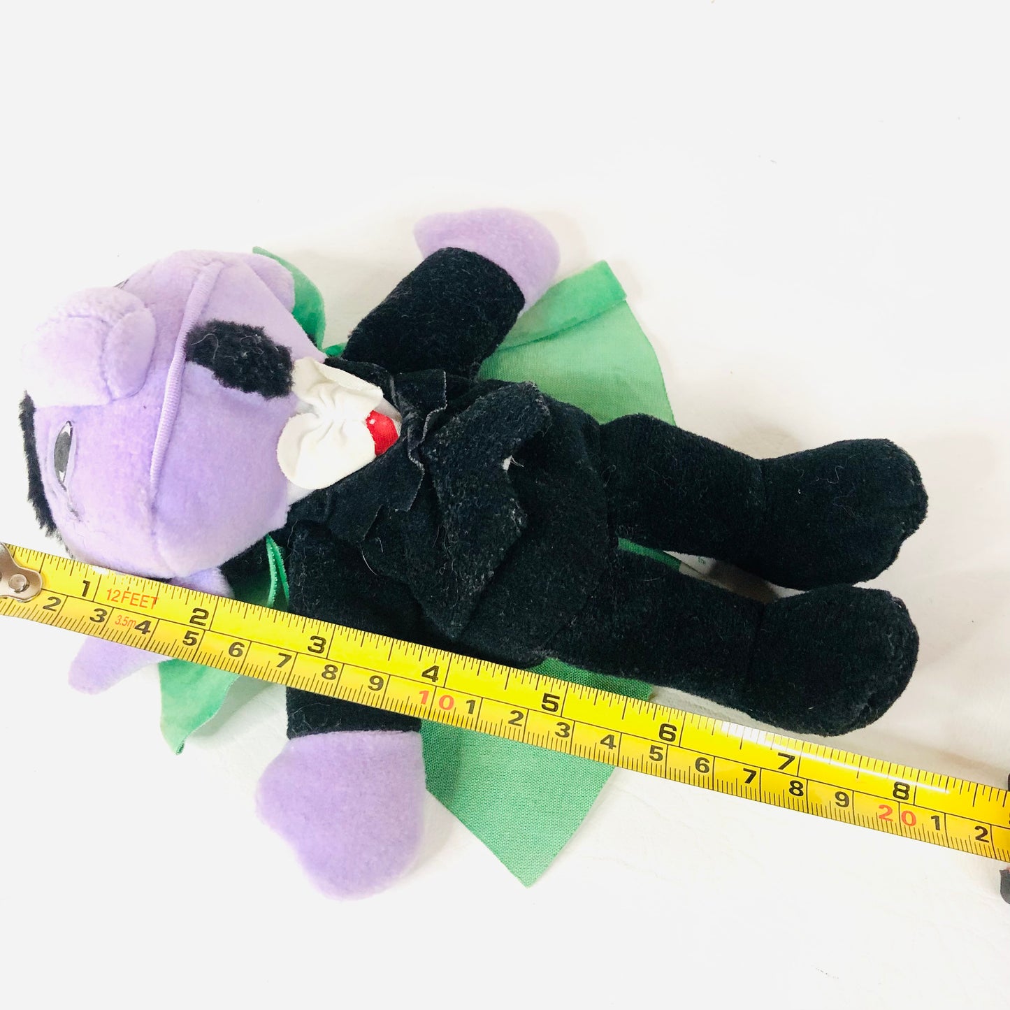 TYCO Sesame Street 'The Count' 8" Bean Bag Plush Stuffed Toy 1997 Vintage