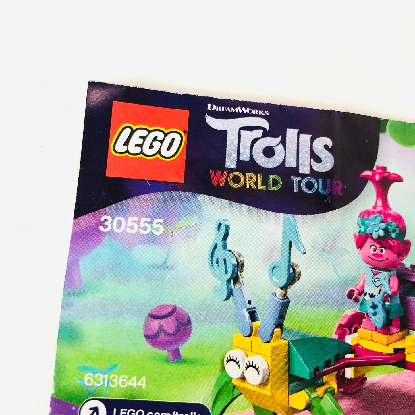 LEGO Trolls World Tour: Poppy's Carriage (30555) 100% Complete With Instructions