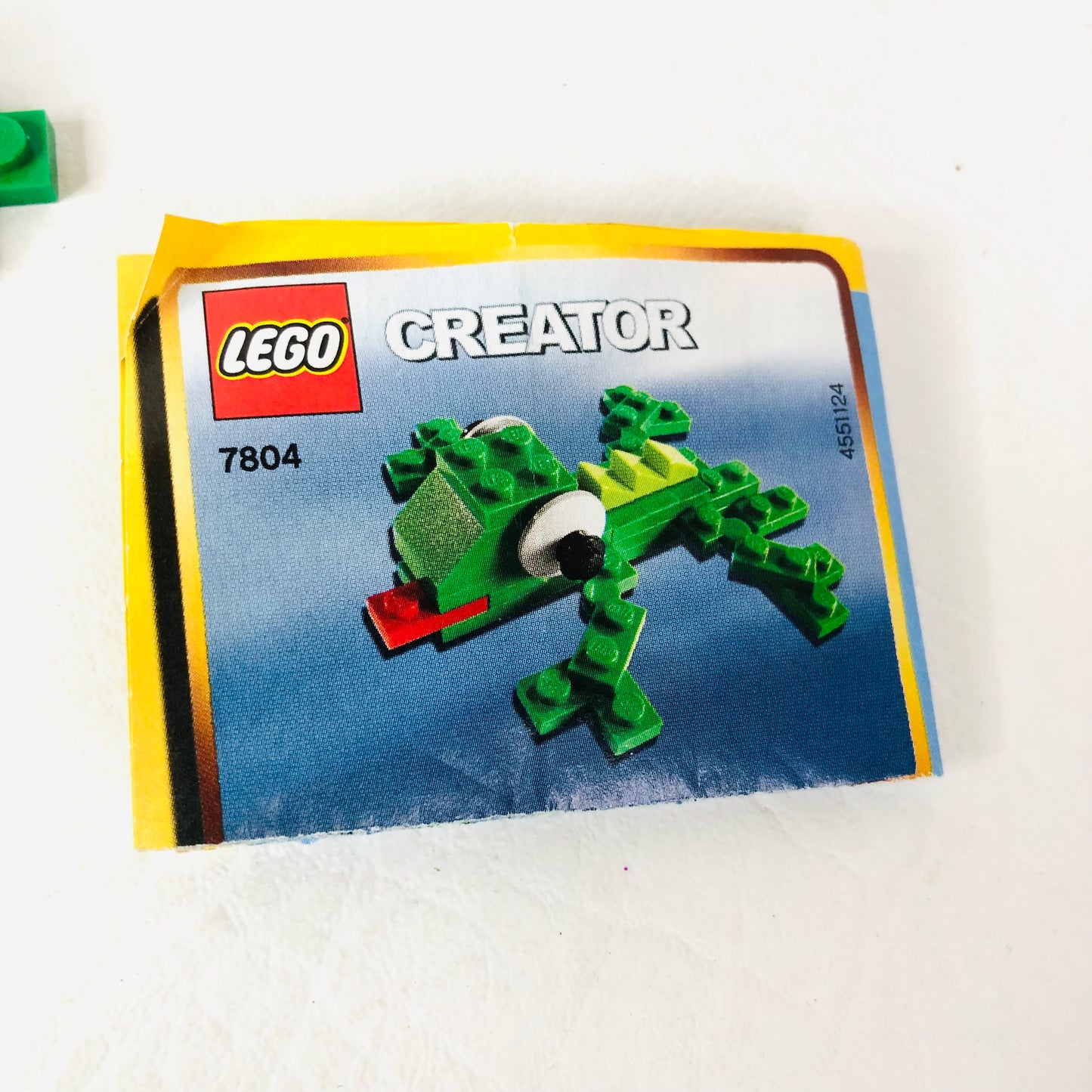 LEGO Creator: Lizard (7804) 100% Complete With Instructions