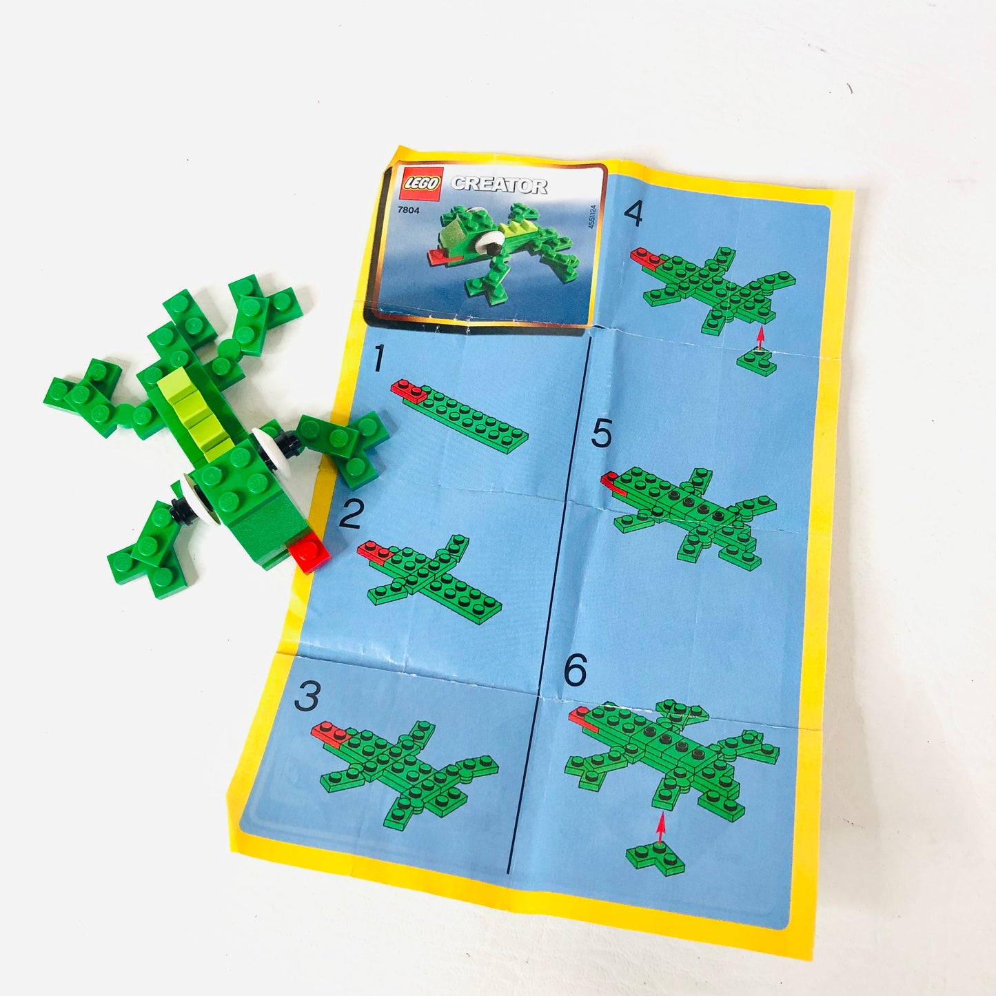LEGO Creator: Lizard (7804) 100% Complete With Instructions