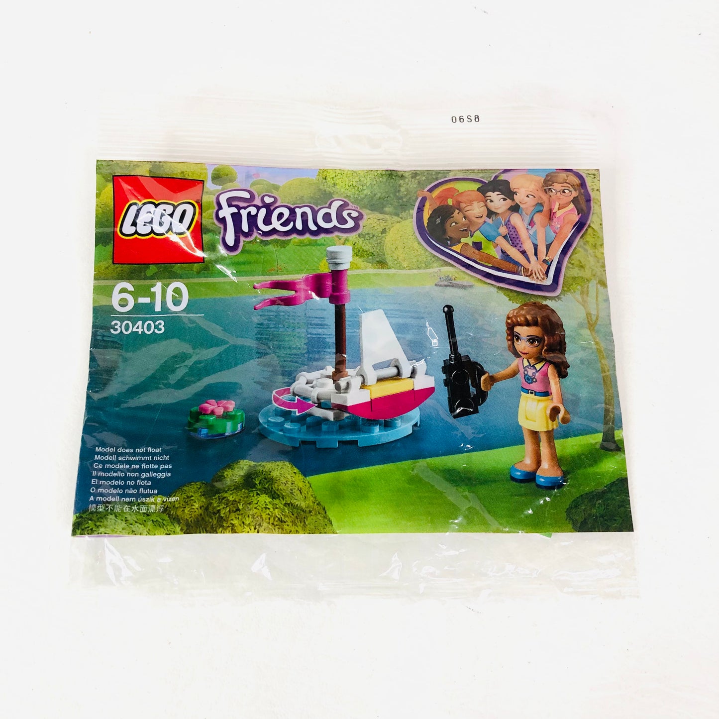 LEGO FRIENDS: Olivia’s Remote Control Boat (30403) Brand New Sealed Polybag