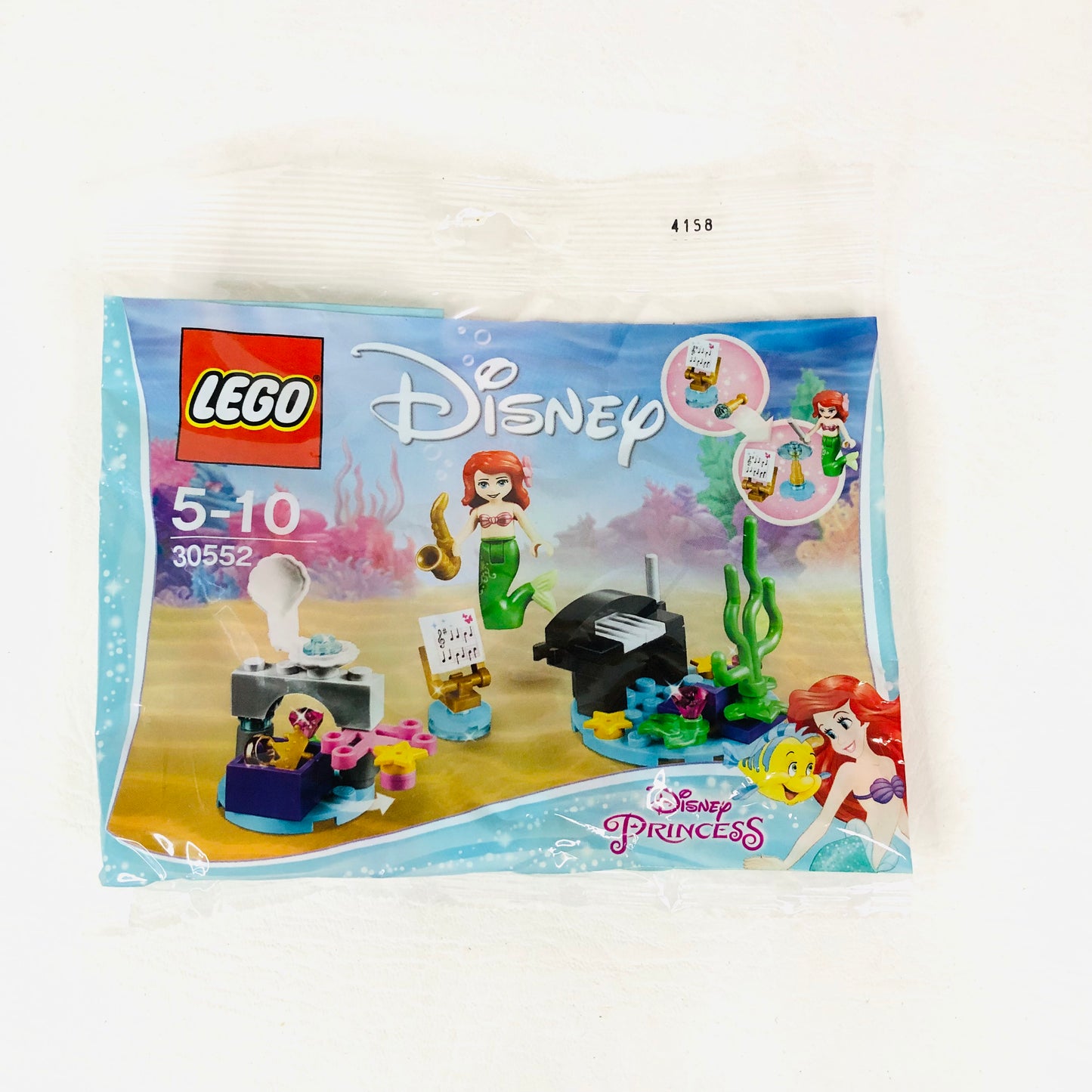 LEGO Disney Princess: Ariel's Underwater Symphony (30552) Brand New Sealed Polybag