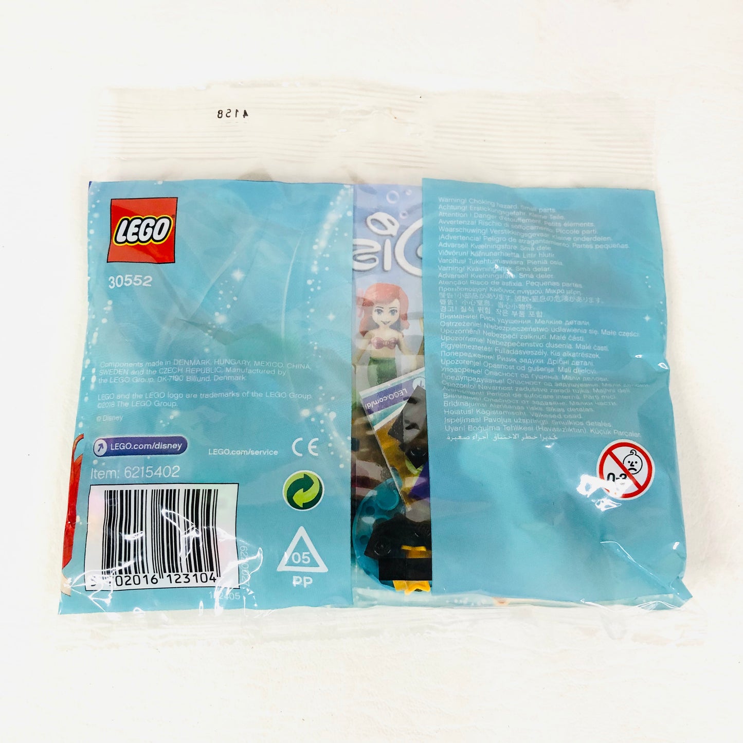 LEGO Disney Princess: Ariel's Underwater Symphony (30552) Brand New Sealed Polybag