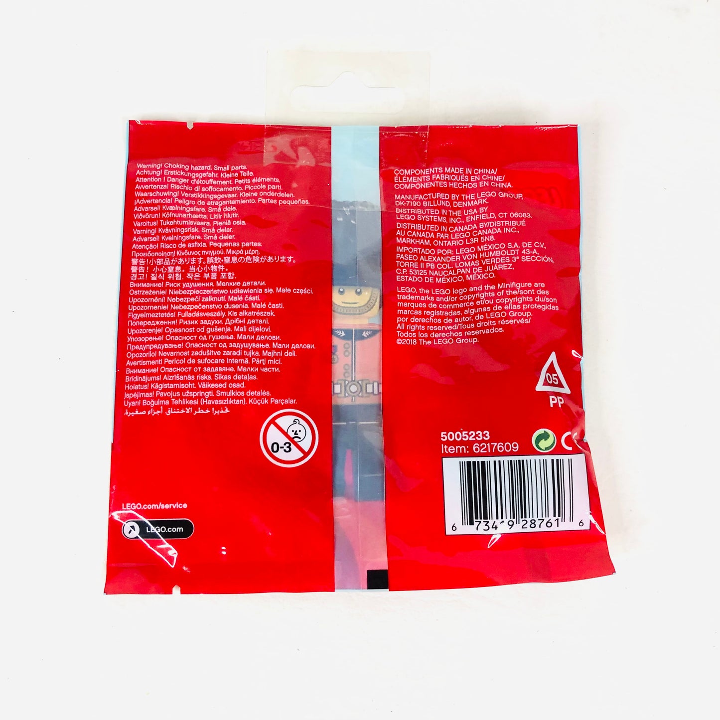 LEGO Hamleys: Royal Guard Solider Minifigure (5005233) Brand New Sealed Polybag
