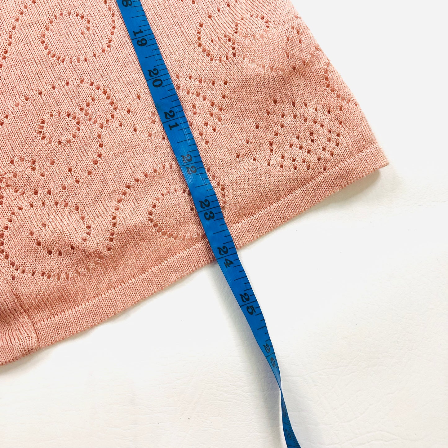 Monsoon Fusion Light Pink Balloon 3/4 Sleeve Tie Cardigan Size M
