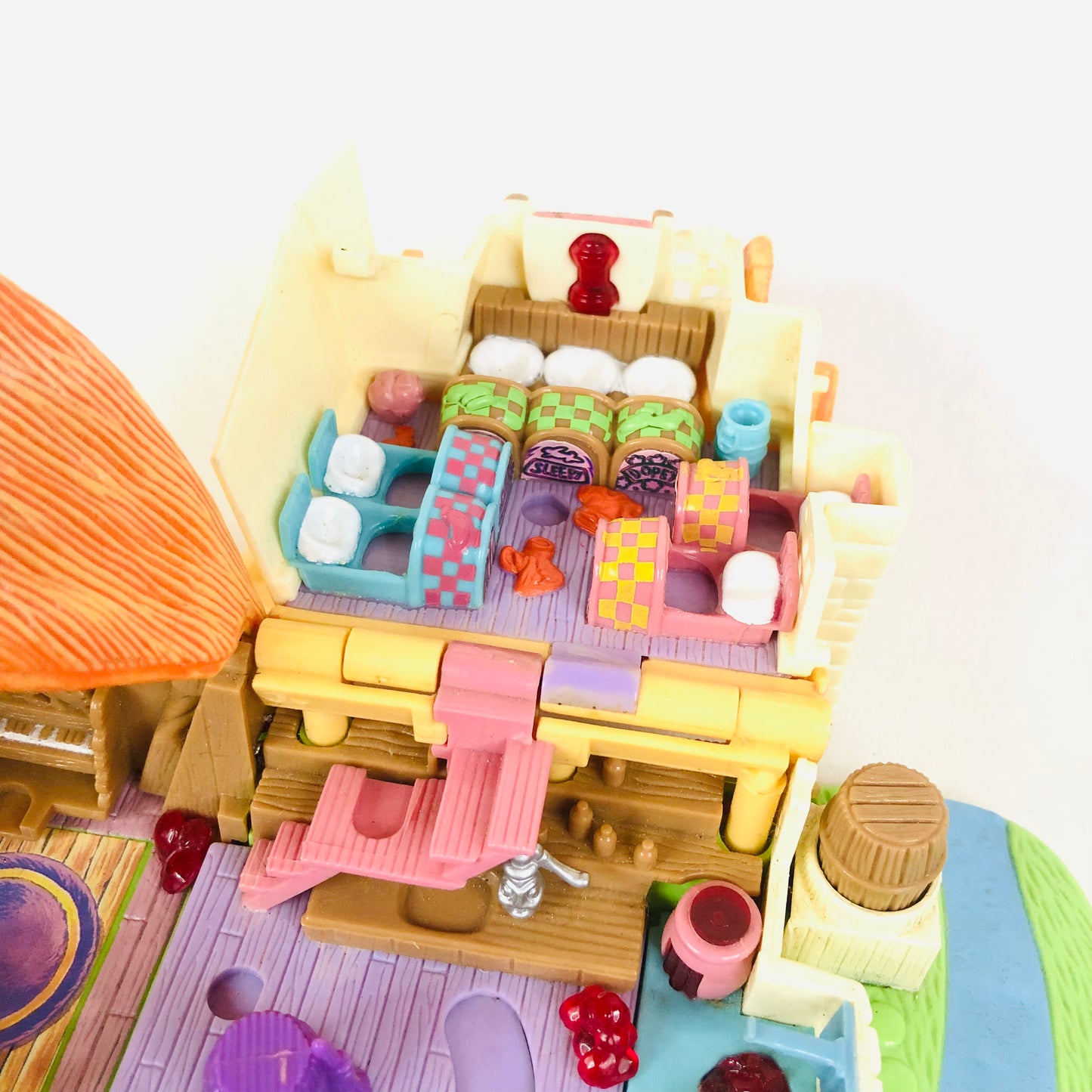 Bluebird Polly Pocket Disney Snow White And Seven Dwarfs Cottage & Figures 1995