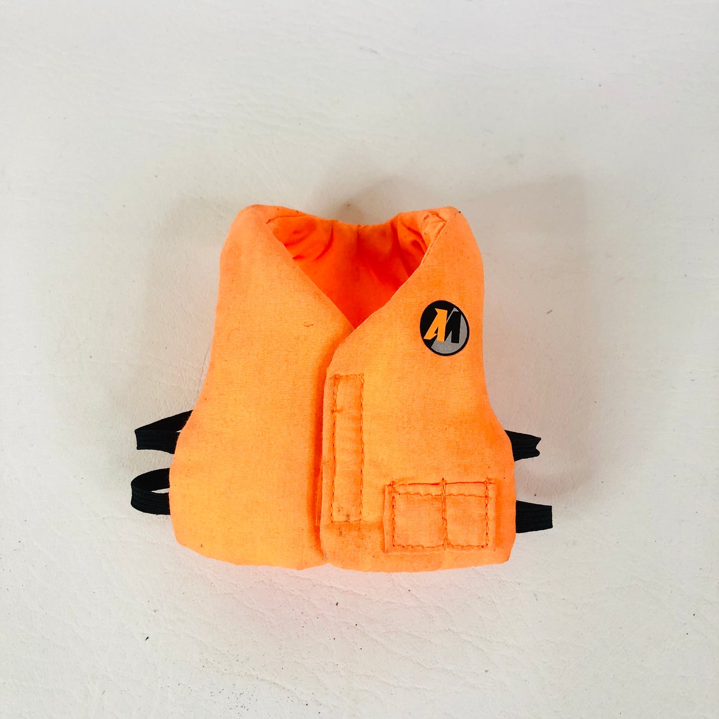 Action Man Retro 1990s Orange Fabric Life Jacket Accessory