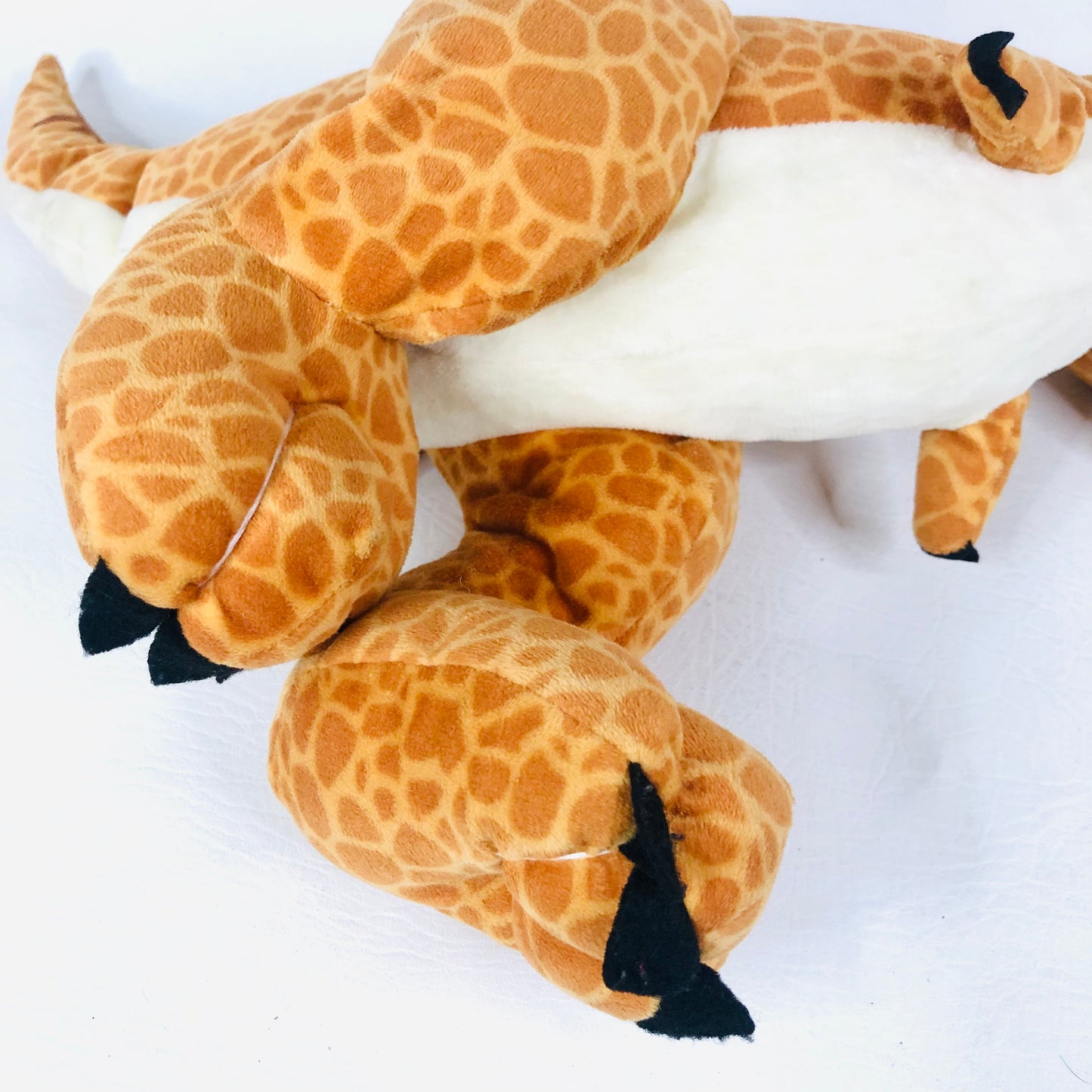 Bear Factory 2001 16 inch Stuffed Orange Trey The T-Rex Dinosaur Plush Floppy