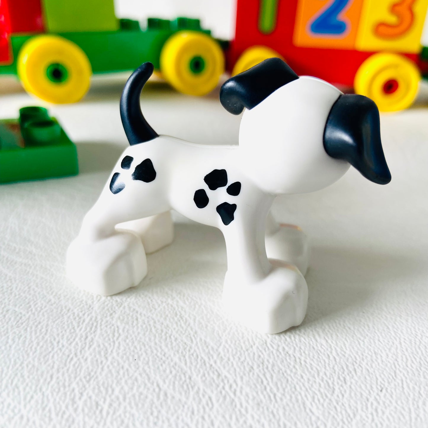 LEGO Duplo: My First Number Train (10558) Boy & Dalmatian - 95% Complete Missing train Cab