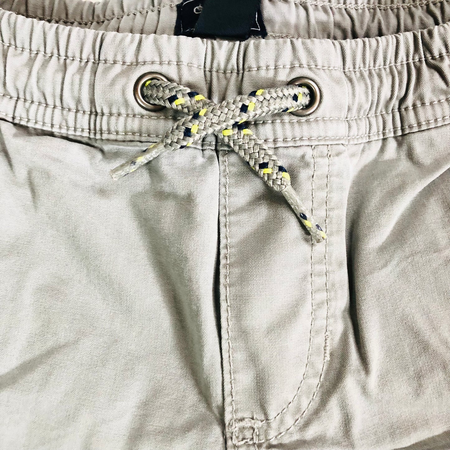 Gap Kids Grey Cotton Shorts Elastic Waist Boys Unisex Age 8-9 Years