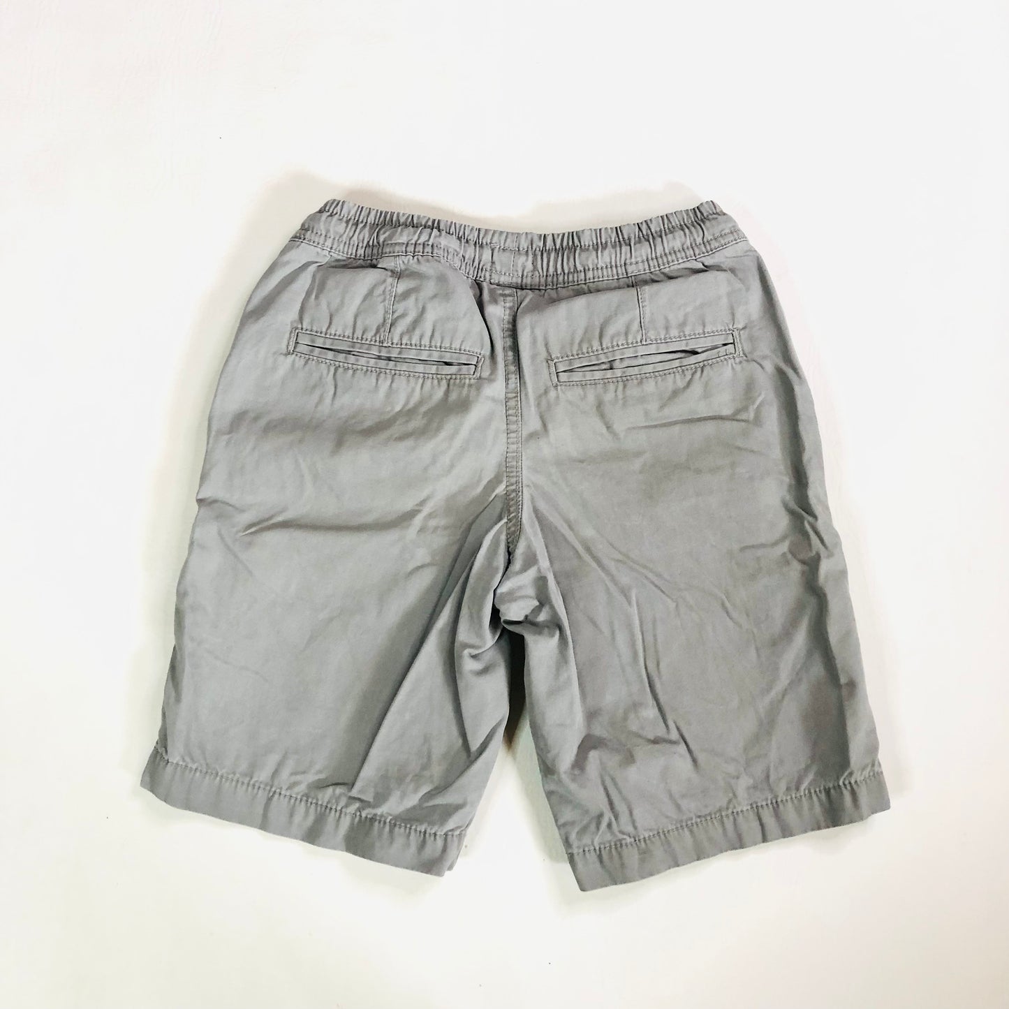 Gap Kids Grey Cotton Shorts Elastic Waist Boys Unisex Age 8-9 Years