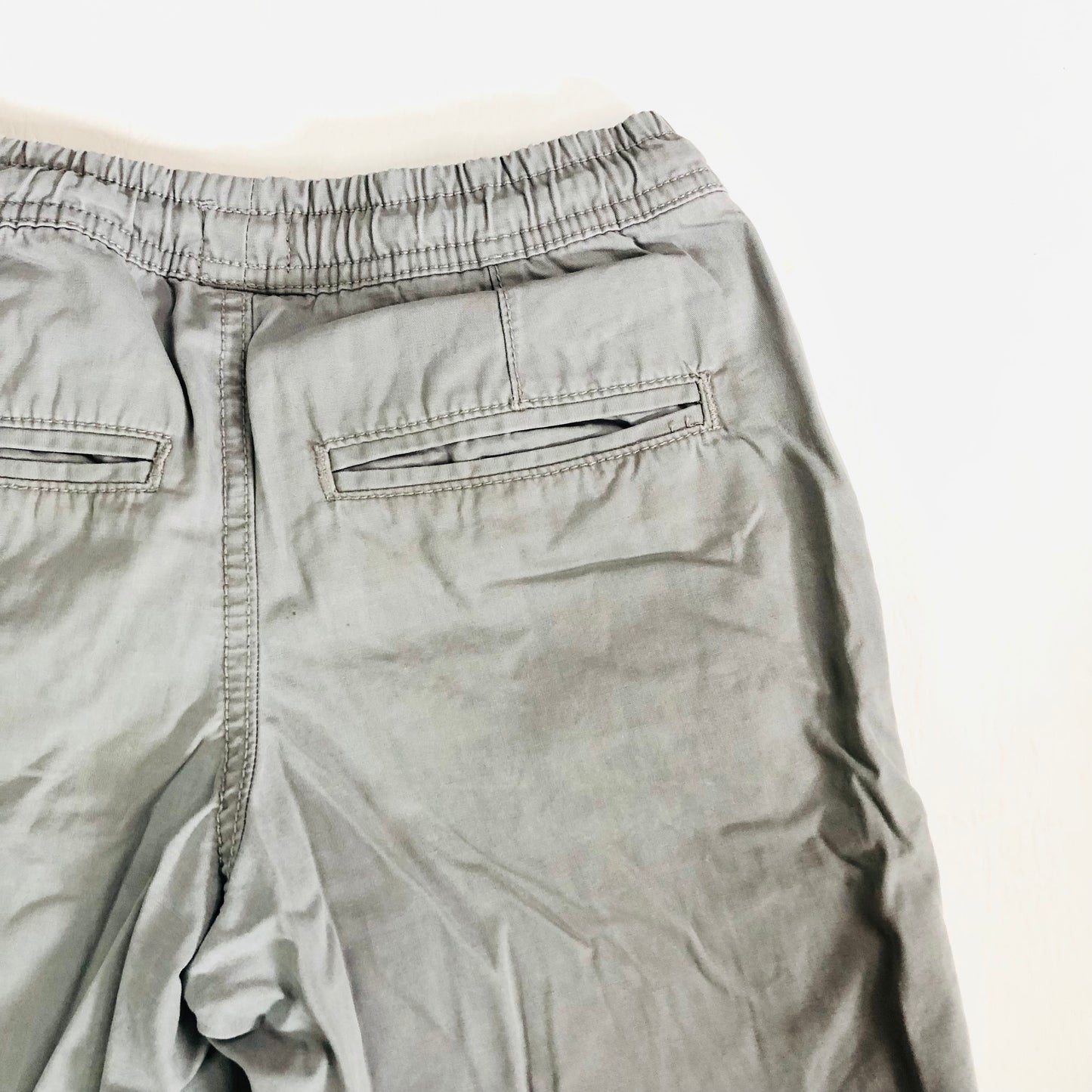 Gap Kids Grey Cotton Shorts Elastic Waist Boys Unisex Age 8-9 Years