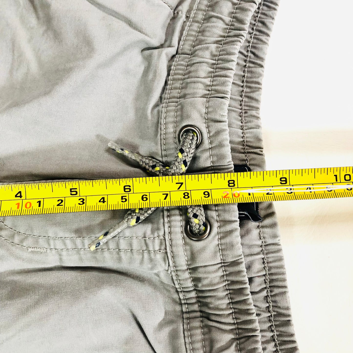 Gap Kids Grey Cotton Shorts Elastic Waist Boys Unisex Age 8-9 Years