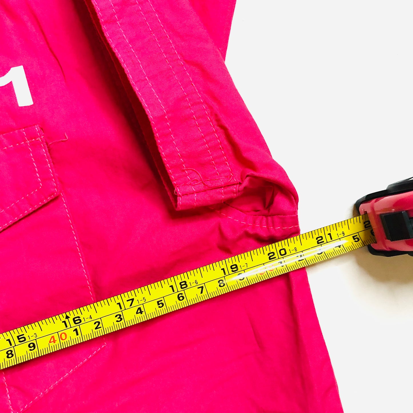 Urban Spirit Y2K Short Sleeve Hot Fuchsia Pink Mens Casual Shirt Size Medium