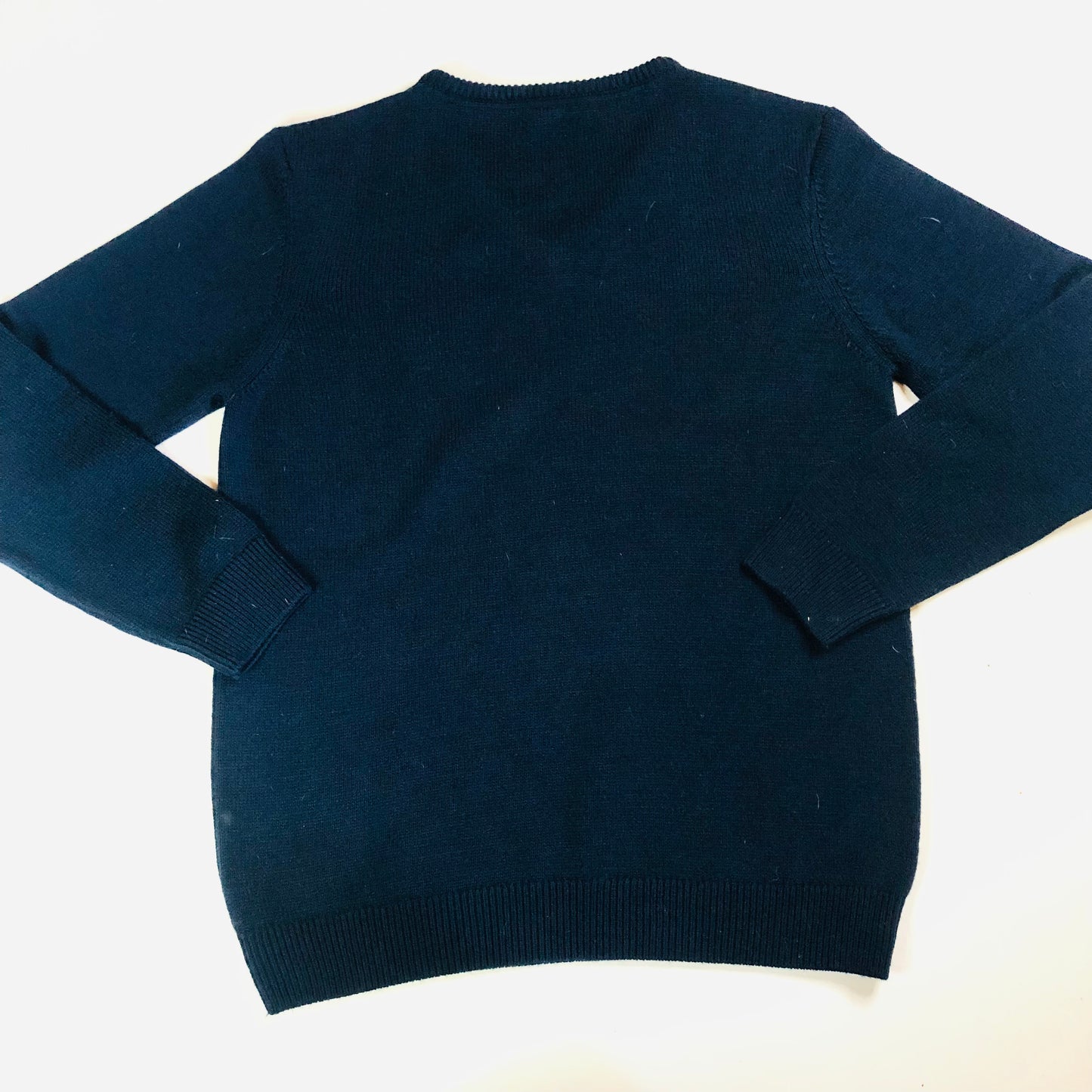 Liverpool Football Club L.F.C Mens Navy Blue Knit V-Neck jumper Size Large