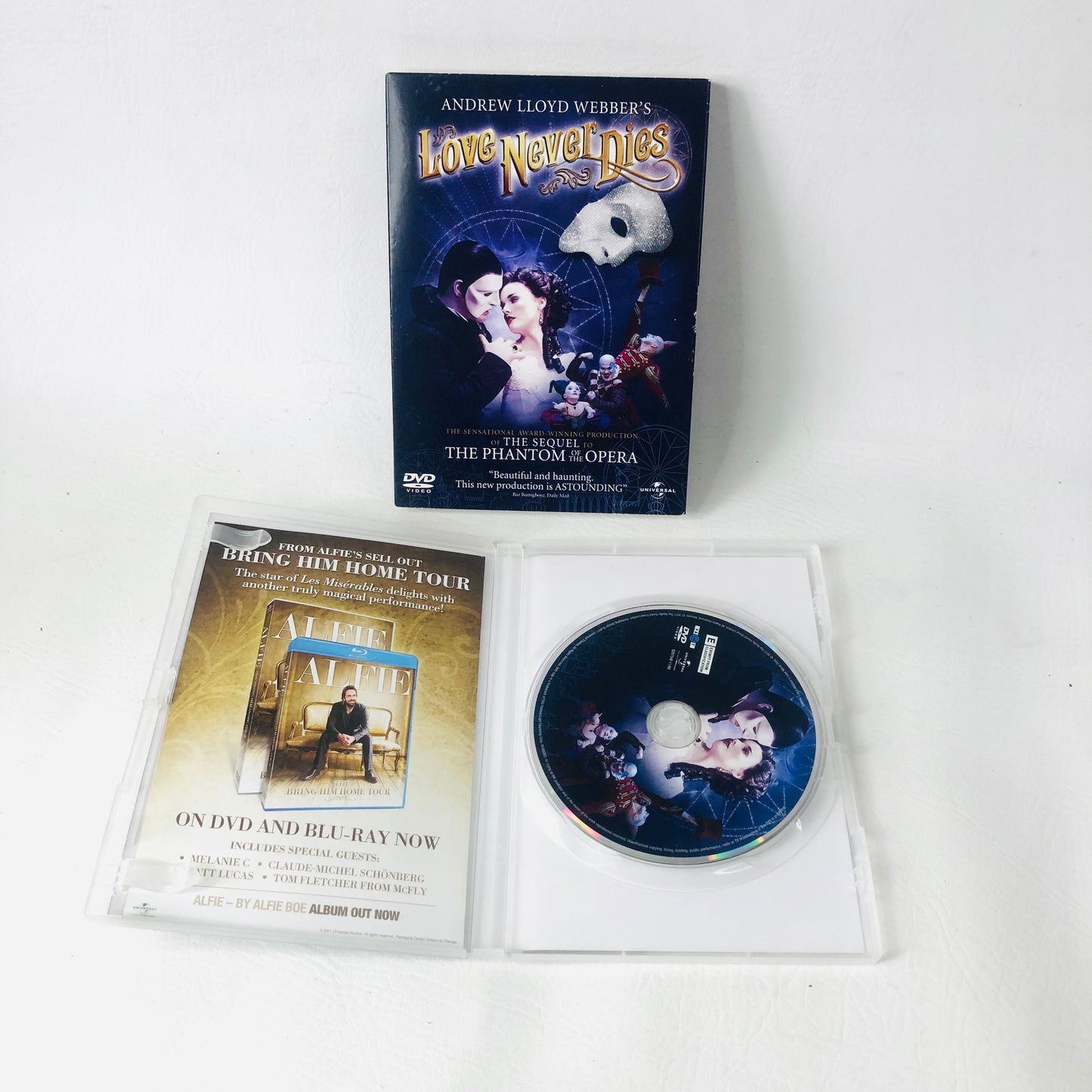 Andrew Lloyd Webber’s Love Never Dies DVD | The Phantom Returns (2011)