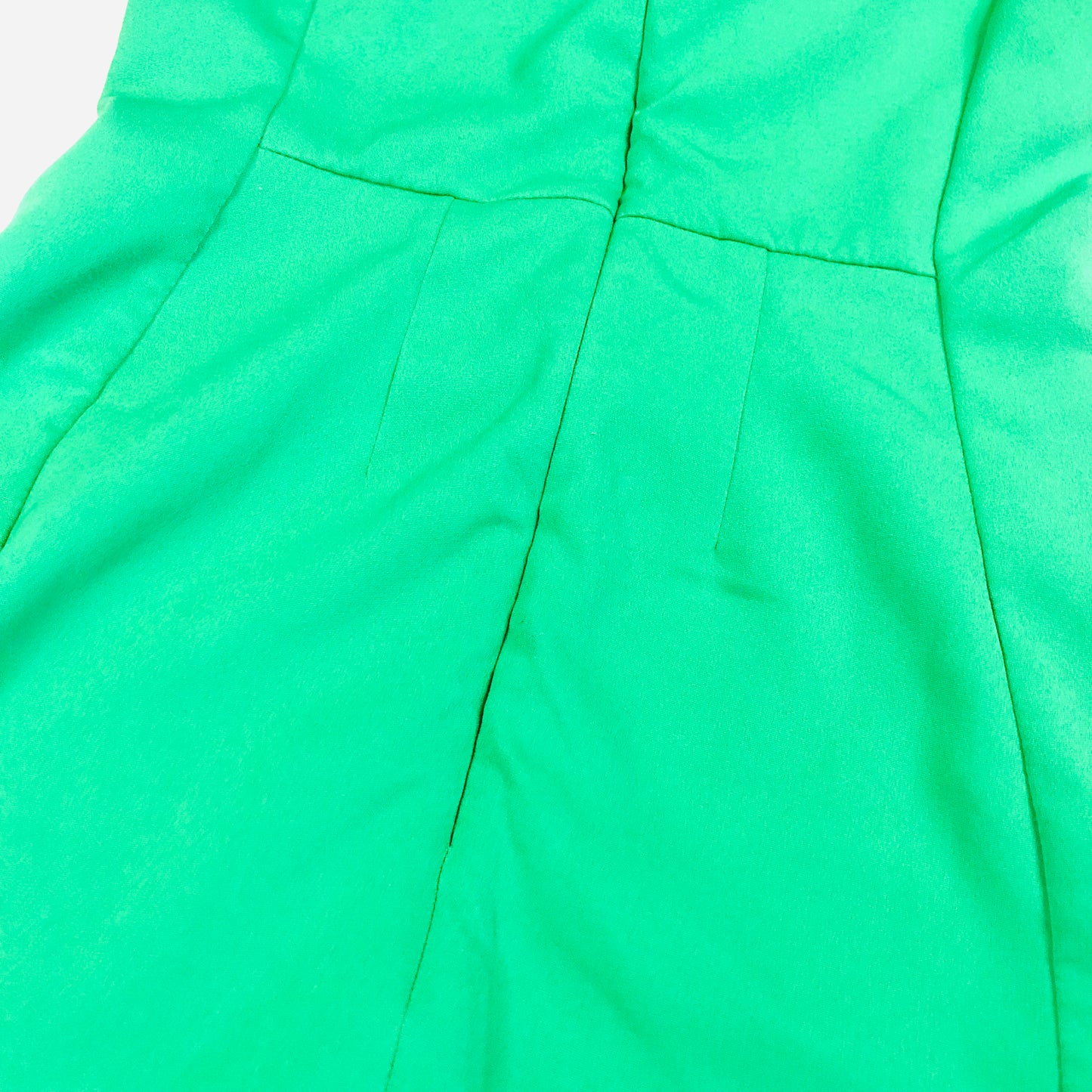 Topshop Emerald Green Wiggle Shift Pencil Knee Length Smart Dress Size UK 6