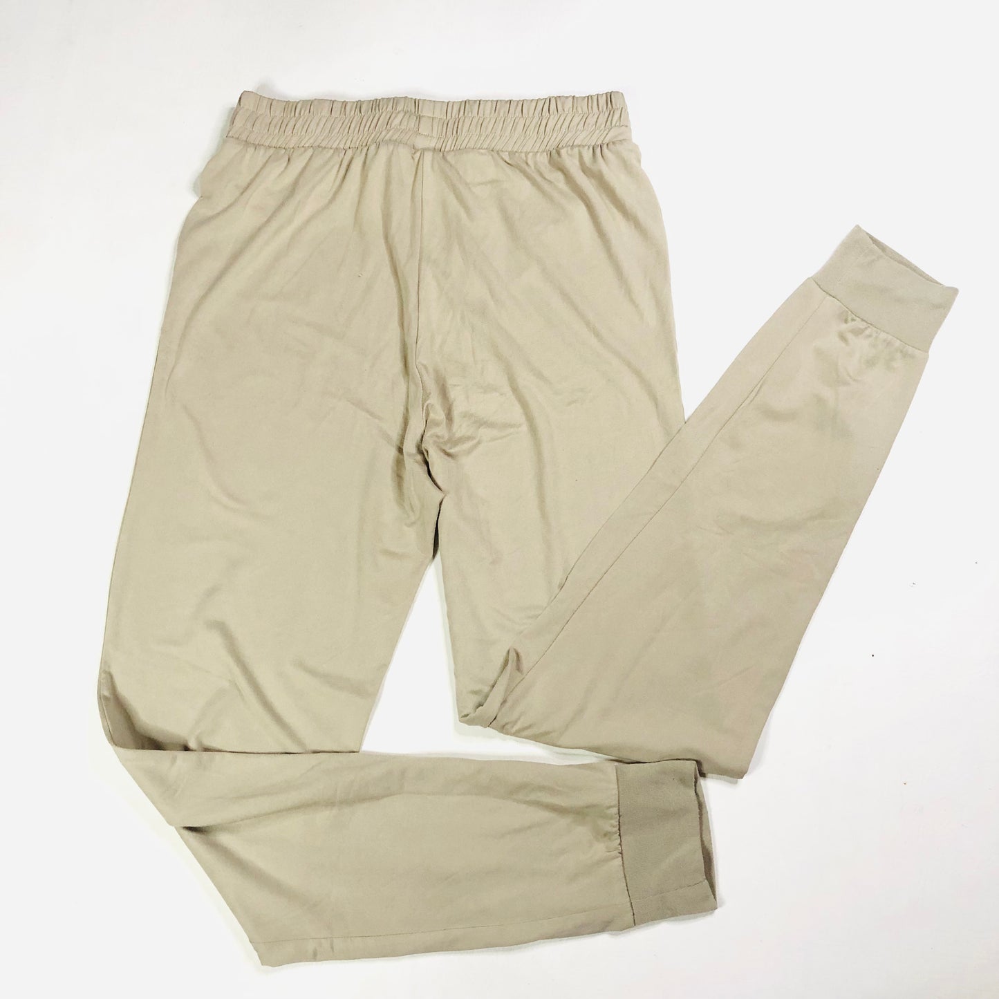 Chelsea Peers Beige Soft Lightweight Jersey Lounge Pants Joggers Size XXS (UK 6)