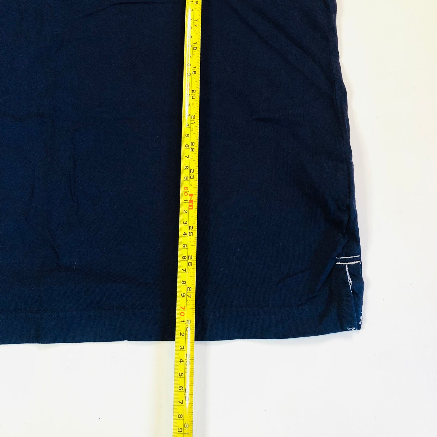 Slazenger Sportswear Men's Navy Blue V-Neck T-Shirt Size XXL 2XL Cotton