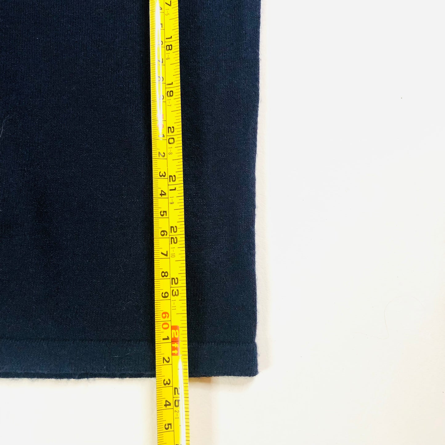 TU Sainsburys Super Soft Navy Blue Cinched Ruched Side Pull On Skirt Size 12 NEW