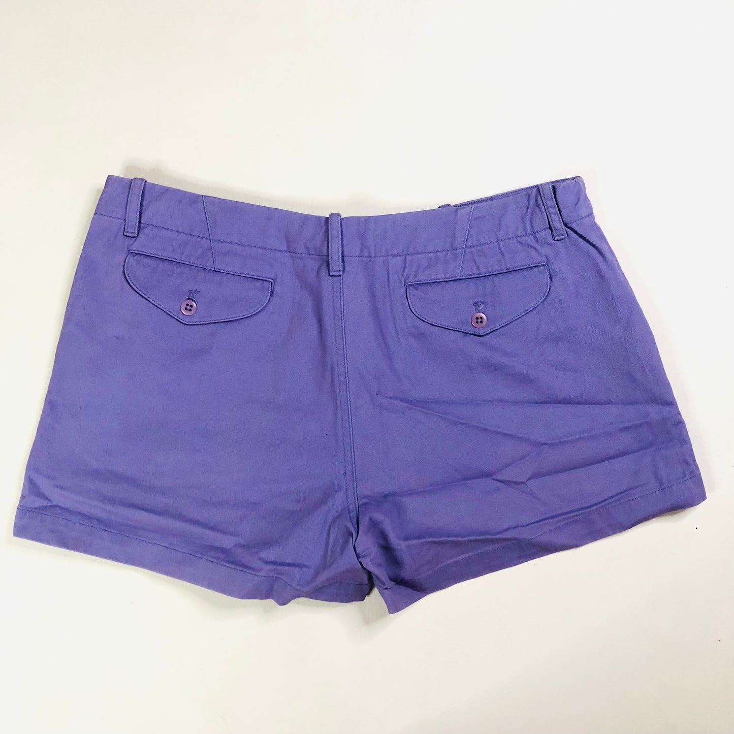 Ralph Lauren Sport Purple Lavender Preppy Hot pant Shorts Size UK 12