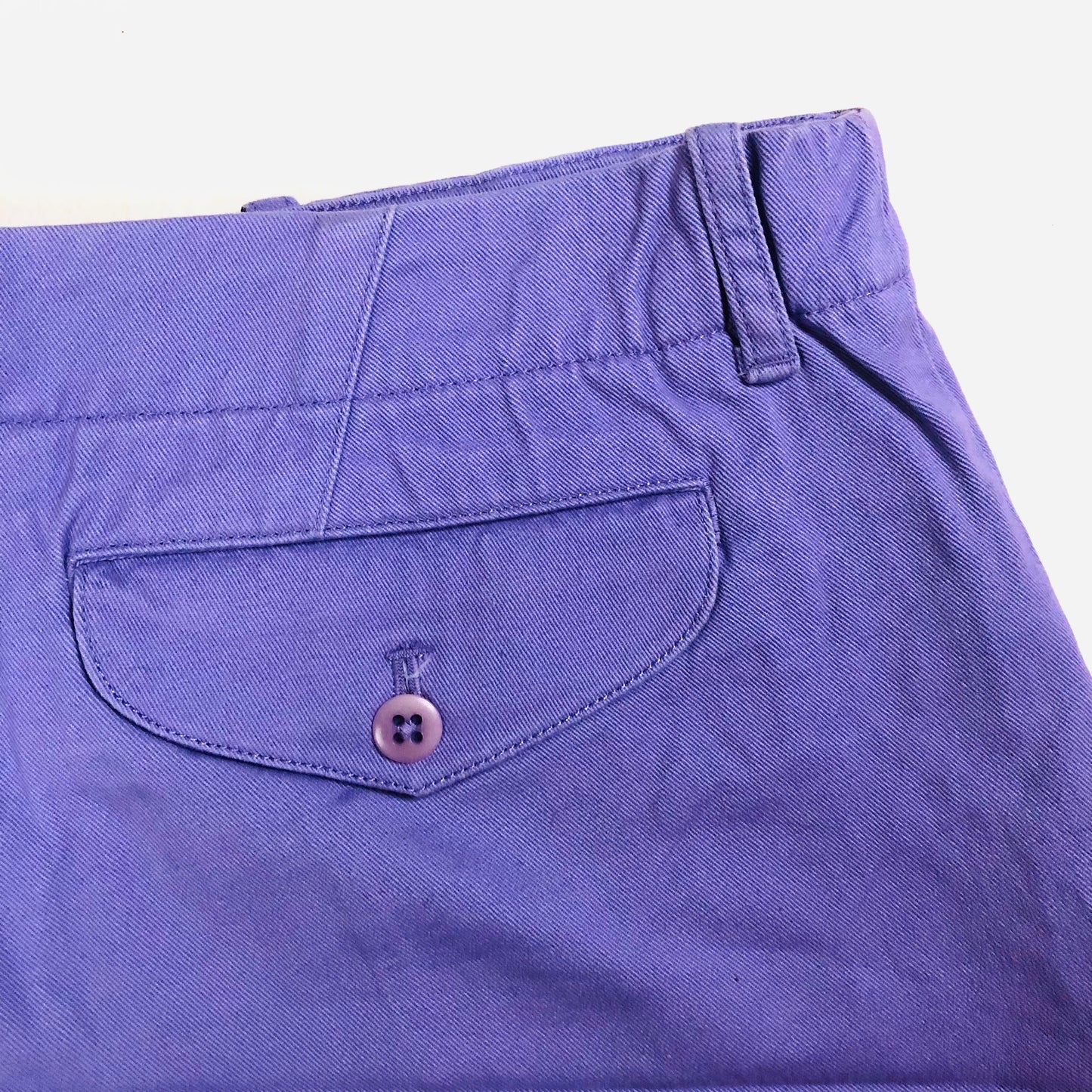 Ralph Lauren Sport Purple Lavender Preppy Hot pant Shorts Size UK 12