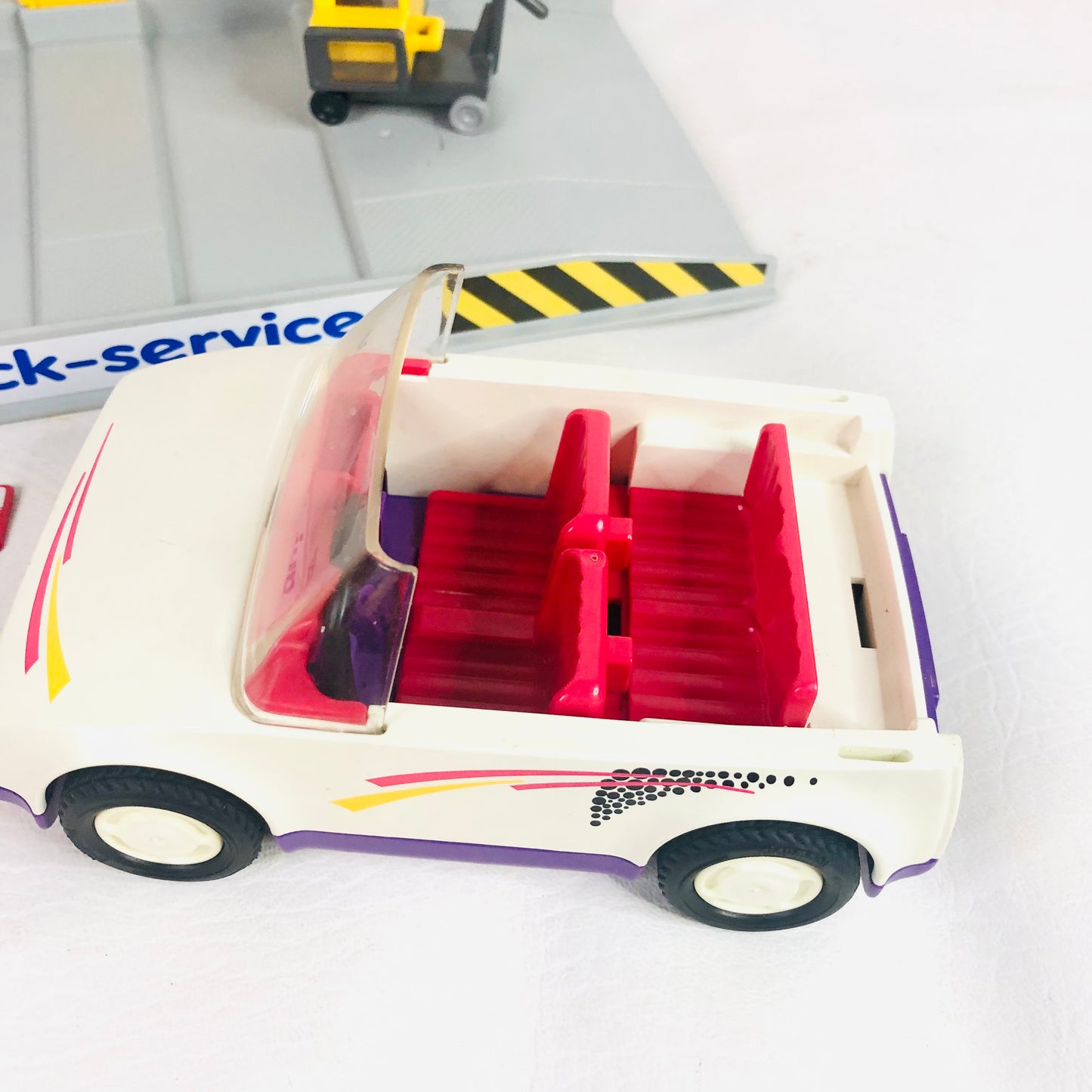 Playmobil 3615 Quick Service Garage Play Set With Accessories Rare Vintage 90s