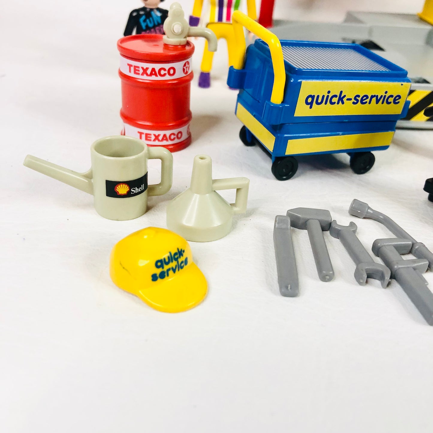 Playmobil 3615 Quick Service Garage Play Set With Accessories Rare Vintage 90s