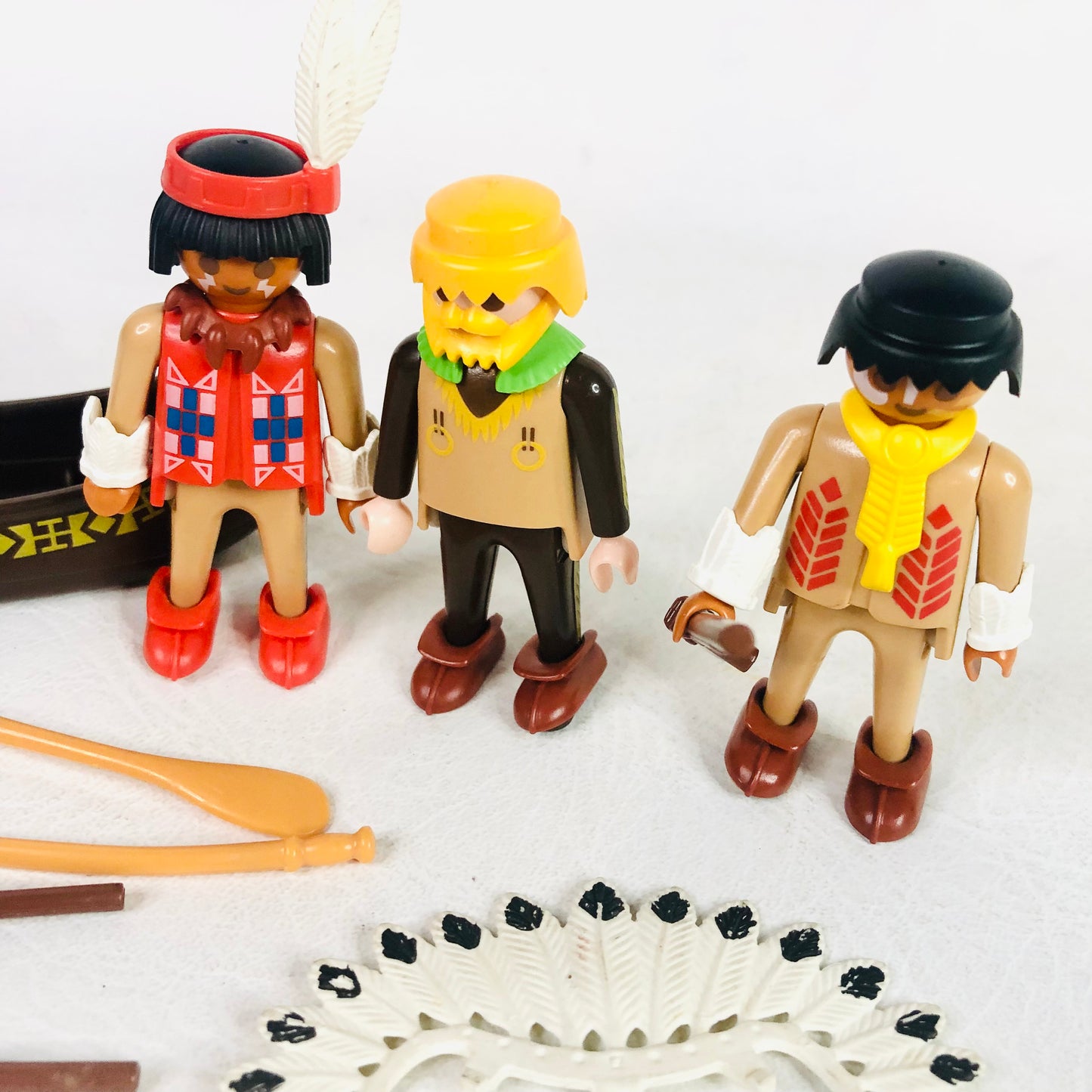 Playmobil 3397 Western Native American Tracker & Trader & 3395 Indian Chief