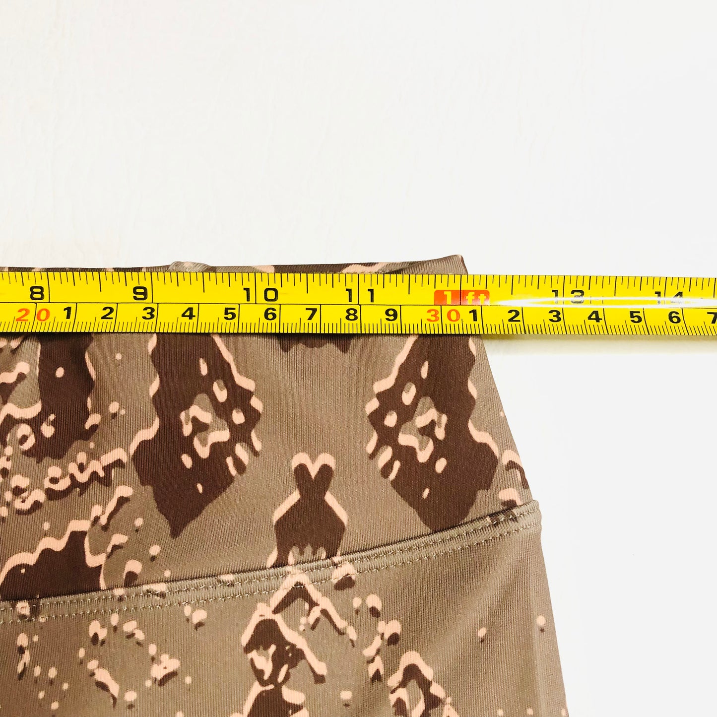 Asos 4505 Brown Animal Snakeskin Print Activewear Leggings Size 10