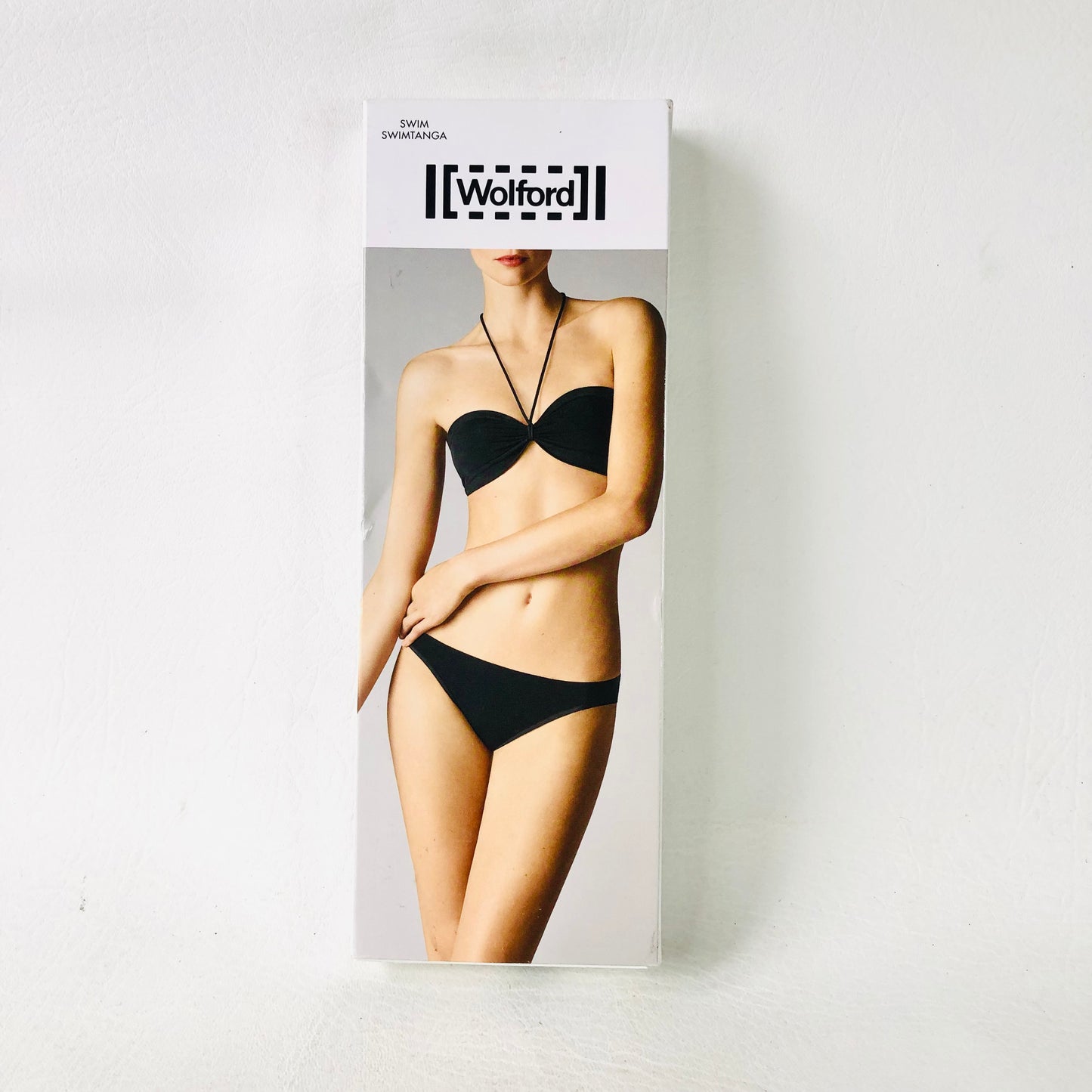 Wolford Black Bikini Swimtanga Seamless Bikini Bottoms NEW Size M UK 14-16 Boxed