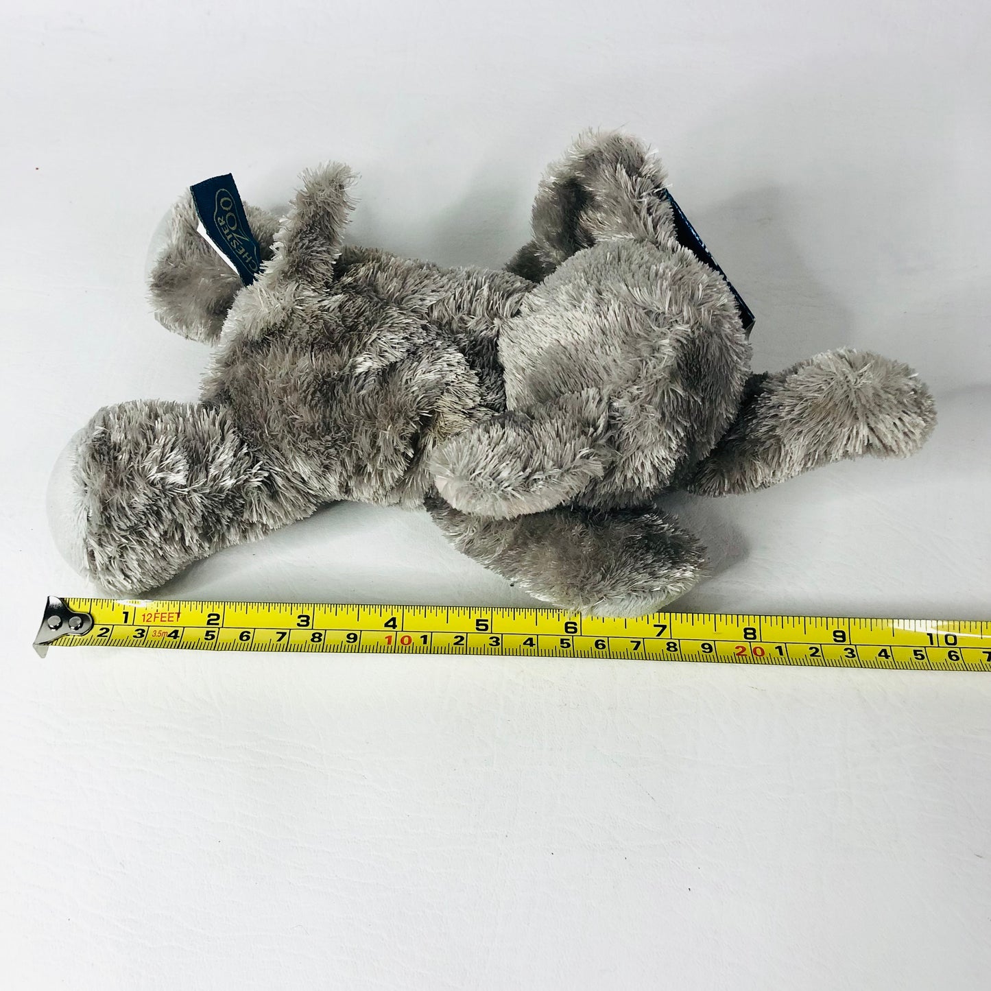 Aurora Chester Zoo Asian Elephant Plush Soft Toy 25cm Grey Stuffed Animal - NEW