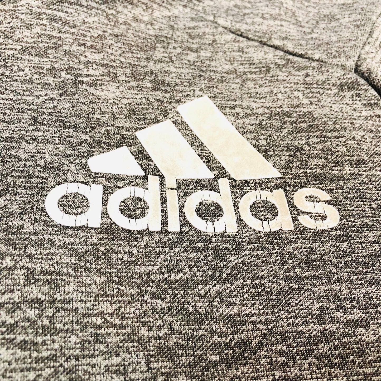 Adidas Prime Plus Graphic Zip Hoodie Jacket Grey Colourblock Age 11-13 Years