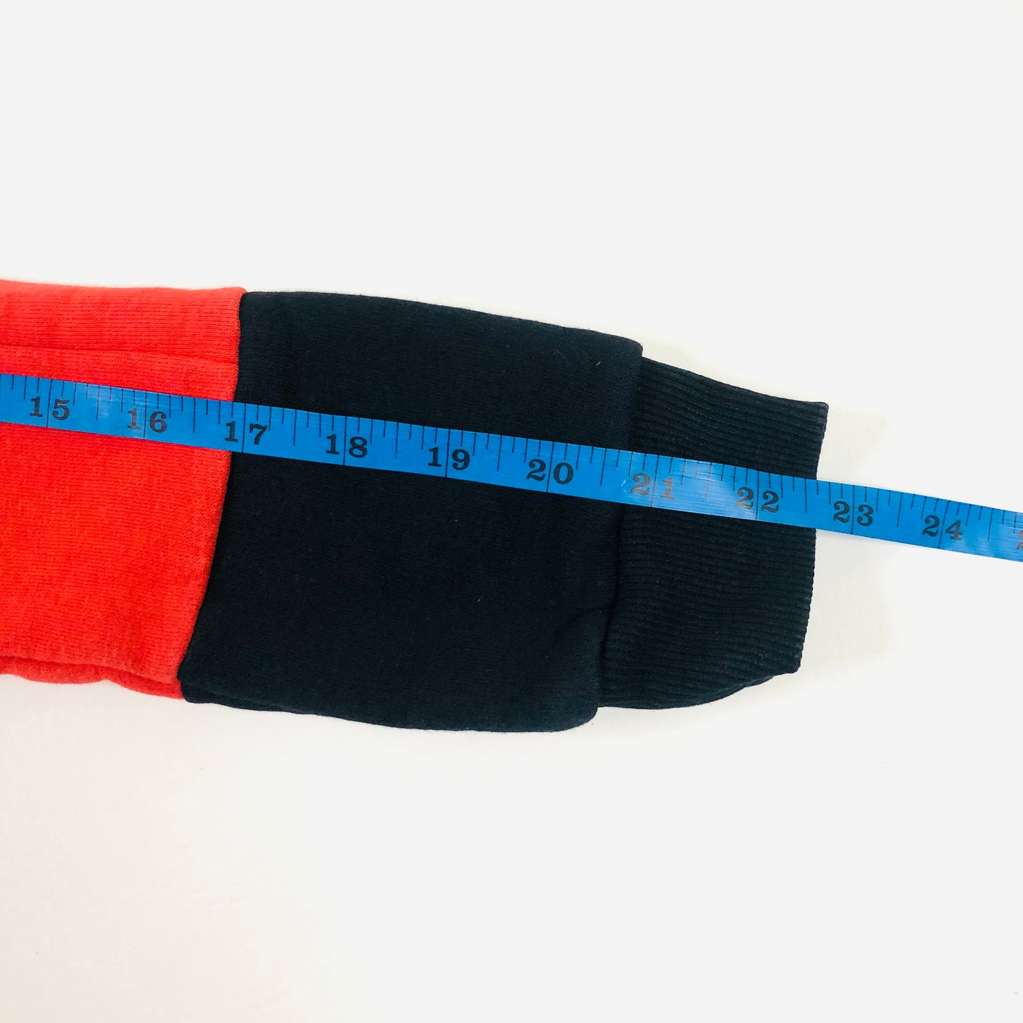 Hype Red White & Black Crew Neck Long Sleeve Jumper Size XS