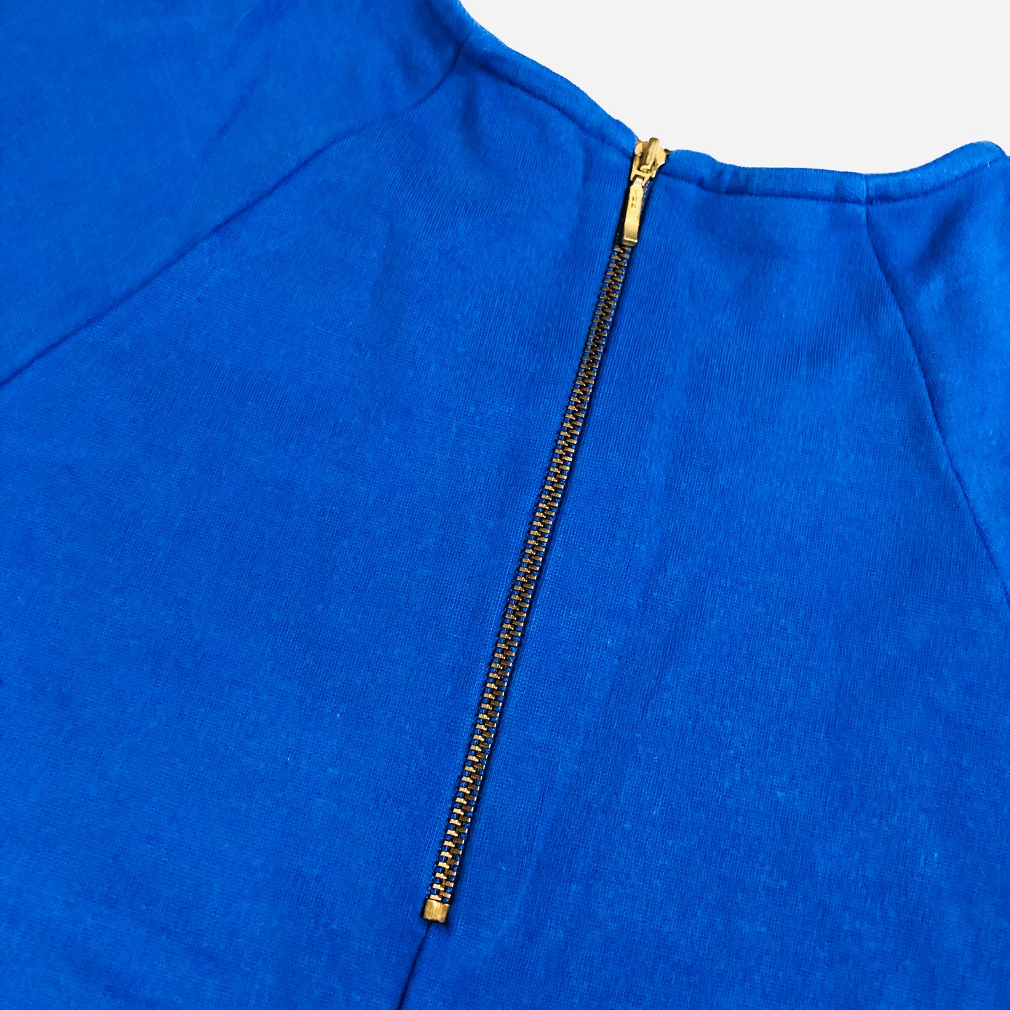 Baukjen Royal Blue stretch Casual Short Sleeve Dress Size 12