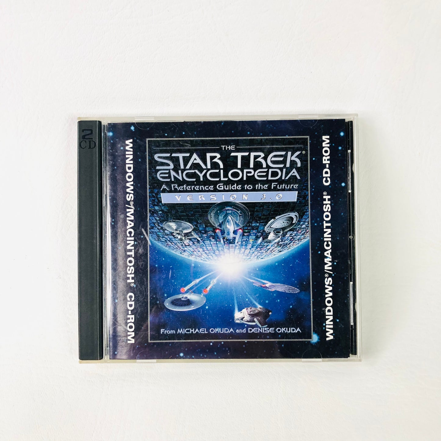 The Star Trek Encyclopedia Windows/Mac CD-ROM Version 3.0 '99 Disc 1 & 2