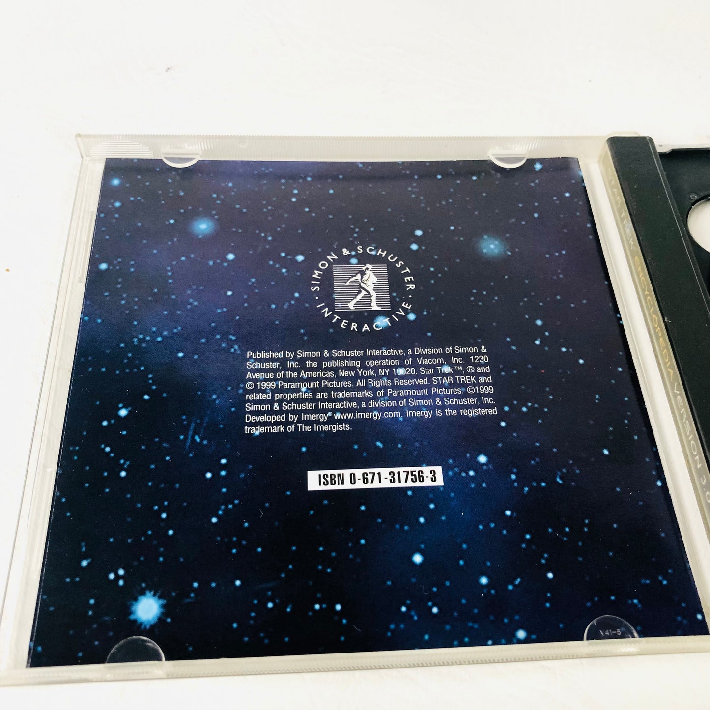 The Star Trek Encyclopedia Windows/Mac CD-ROM Version 3.0 '99 Disc 1 & 2