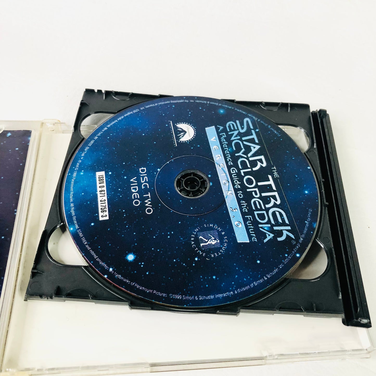 The Star Trek Encyclopedia Windows/Mac CD-ROM Version 3.0 '99 Disc 1 & 2
