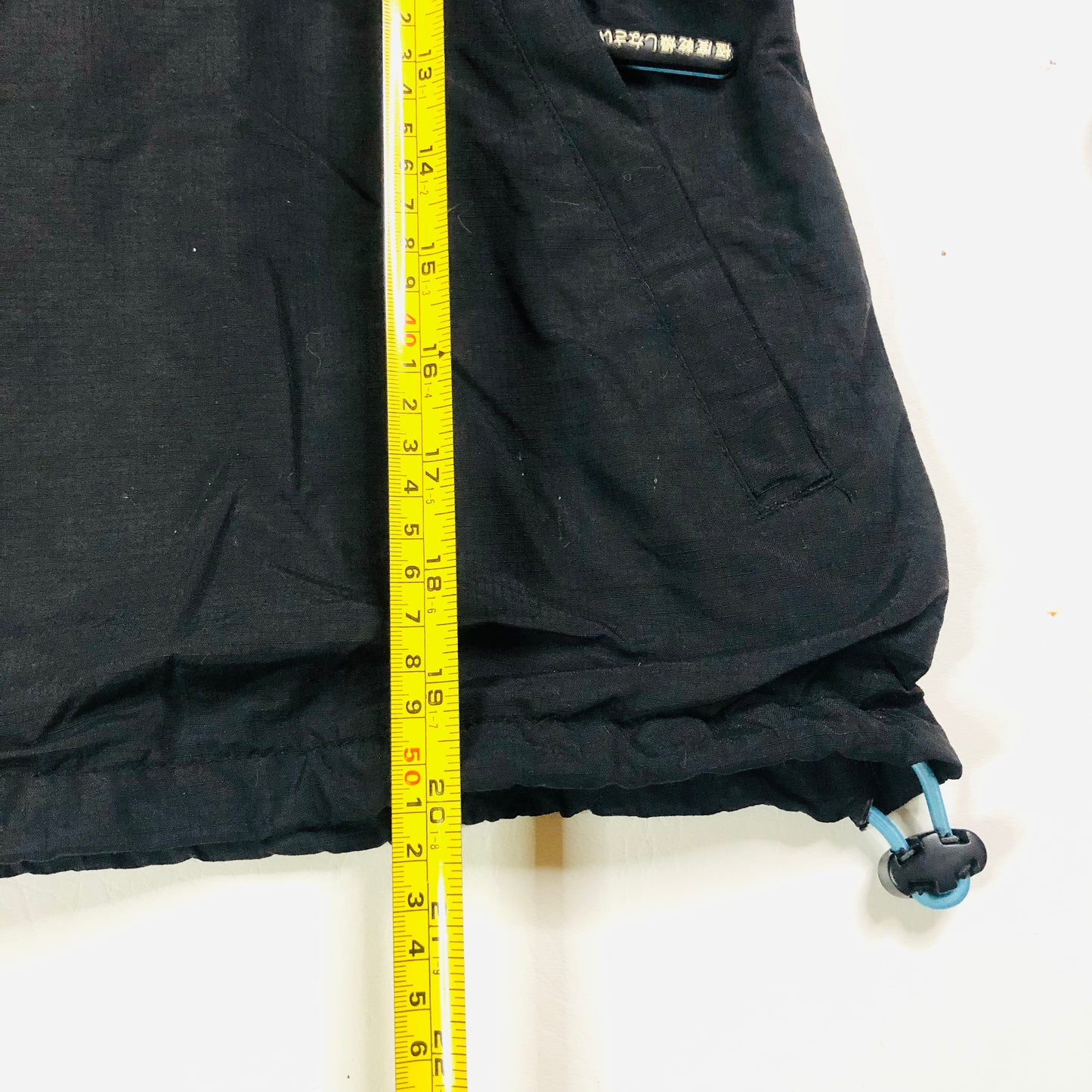 Superdry women's Black Pop Zip Wind Cagoule Jacket Size Small (UK 8)